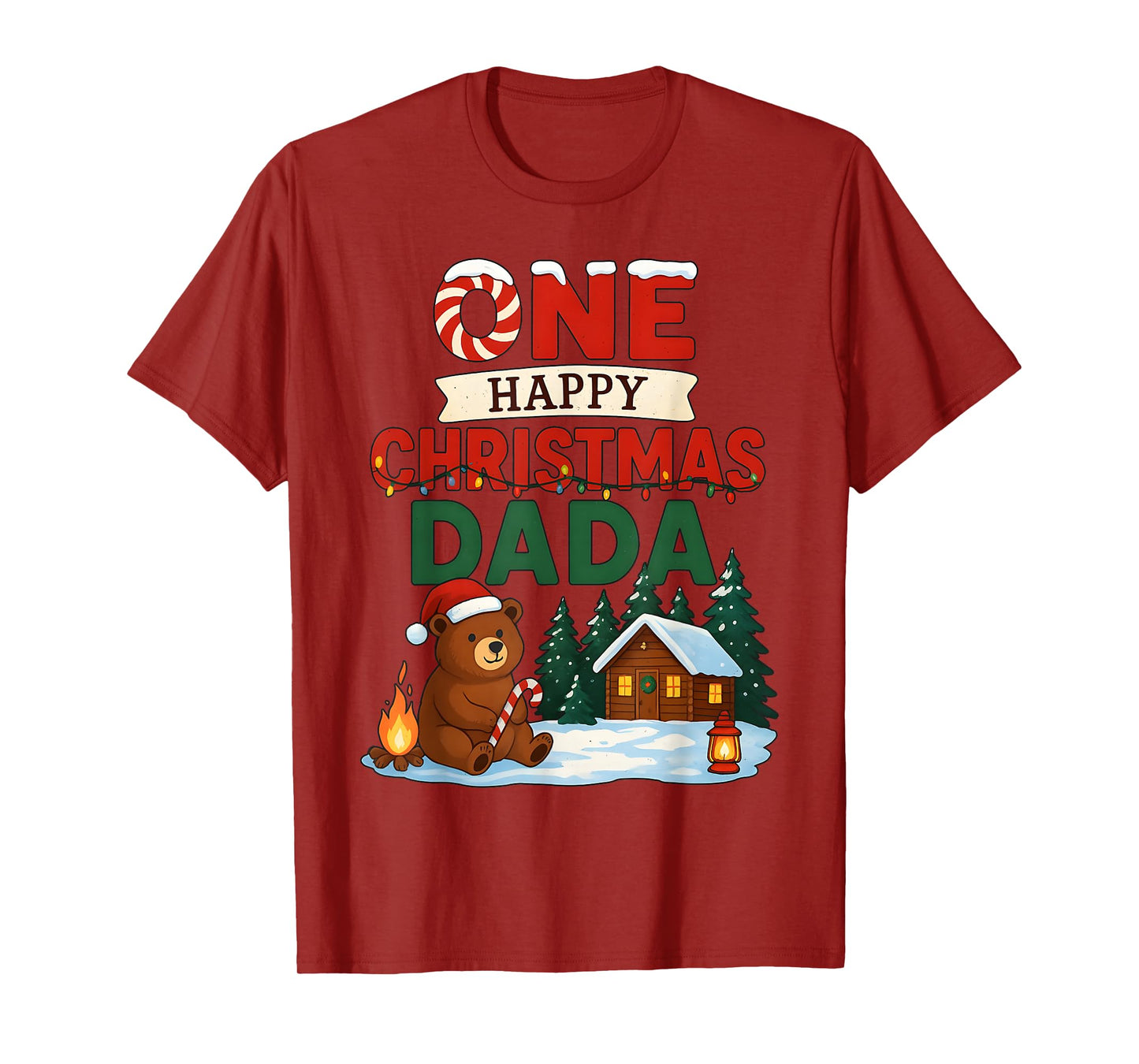 Family Christmas 2025 Matching Squad Santa Hat Xmas Family T-Shirt