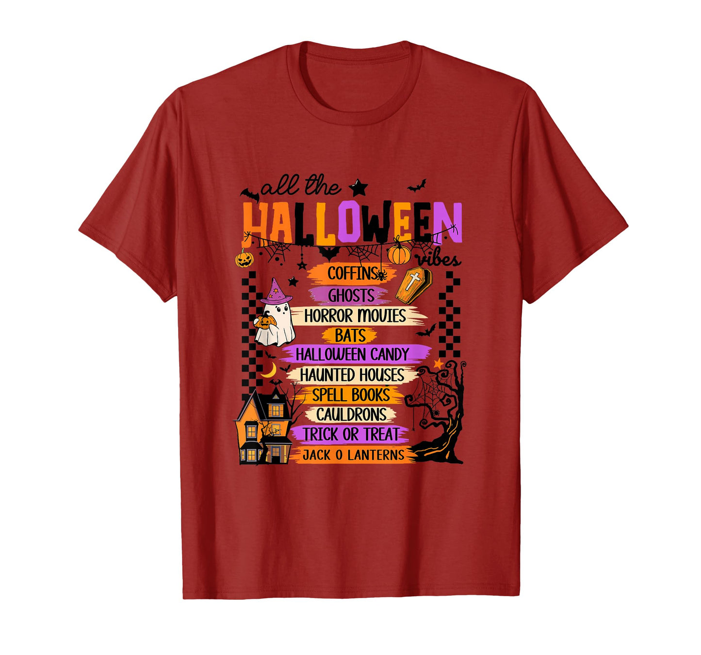 Amazing Spooky Creepy Halloween Design T-Shirt