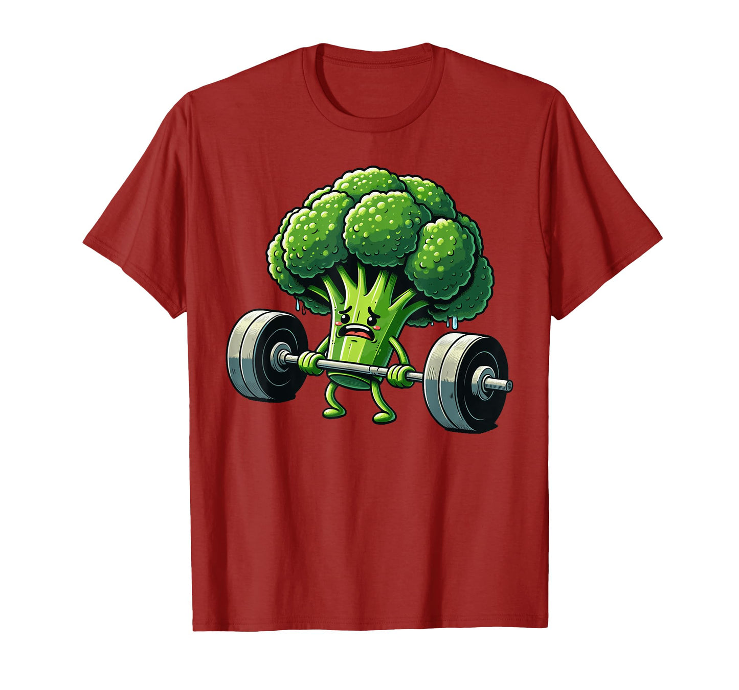 Deadlift Tshirt Broccoli Gym Fitness Motivation Bodybuilding T-Shirt