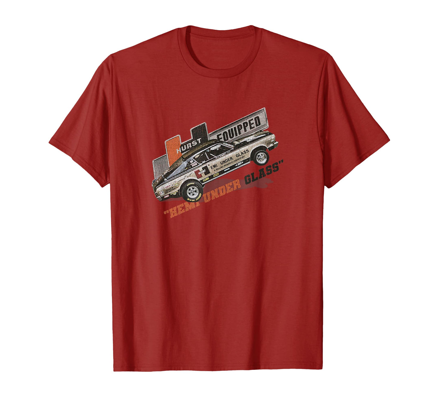 Vintage Retro Car Classic Hurst Performance Drag Race T-Shirt