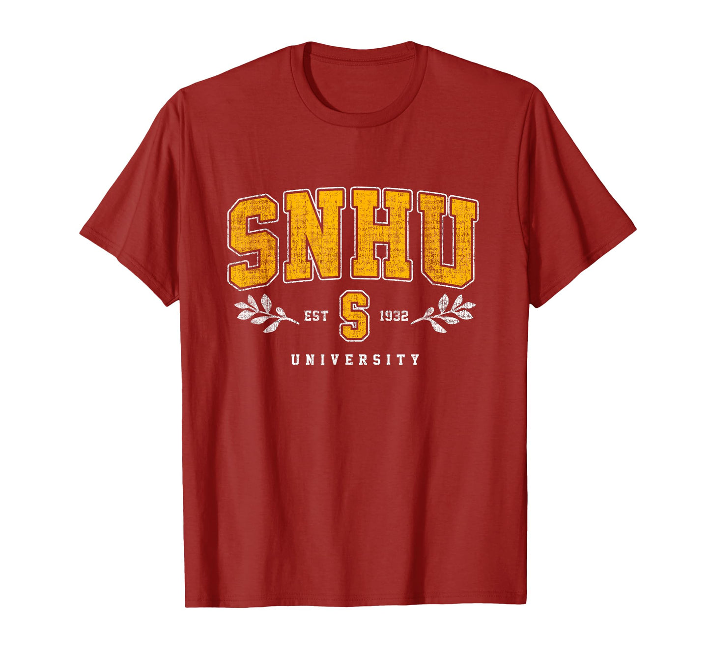 SNHU Collegiate Arch Retro Design for Men Women T-Shirt
