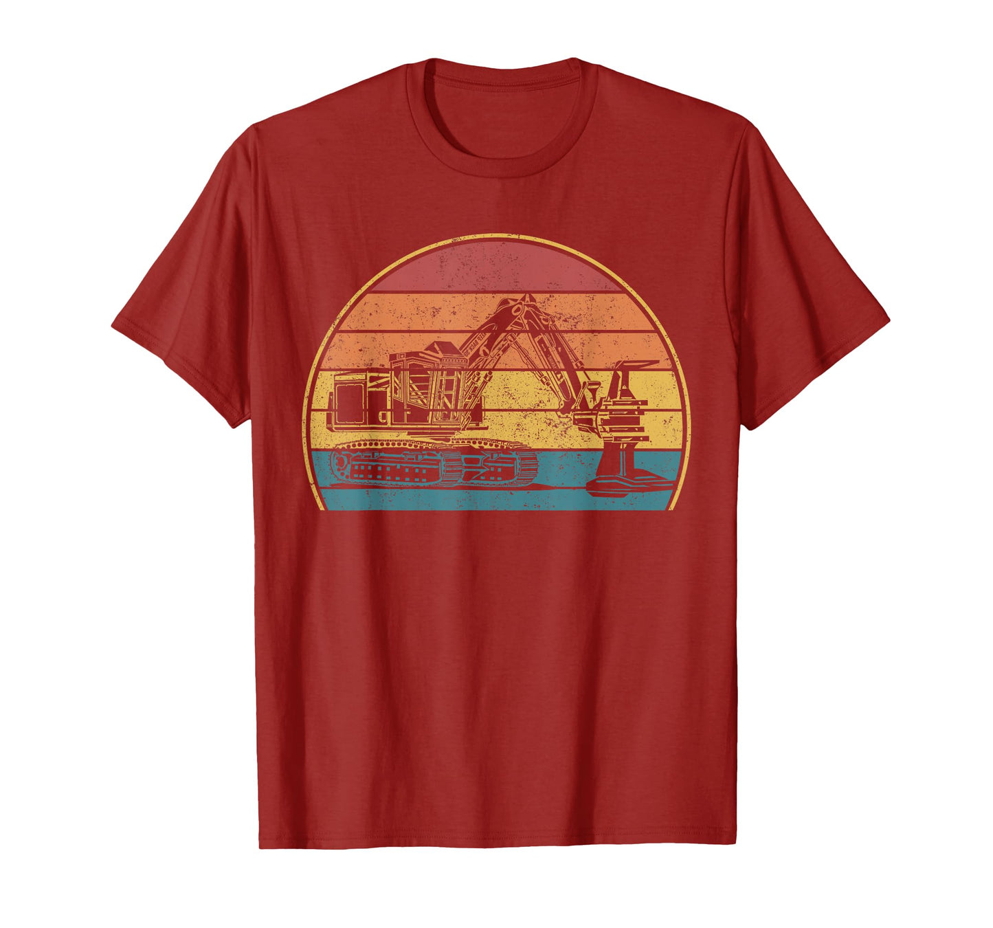 Feller Buncher Operator Logger Logging Log Tree Cutting T-Shirt