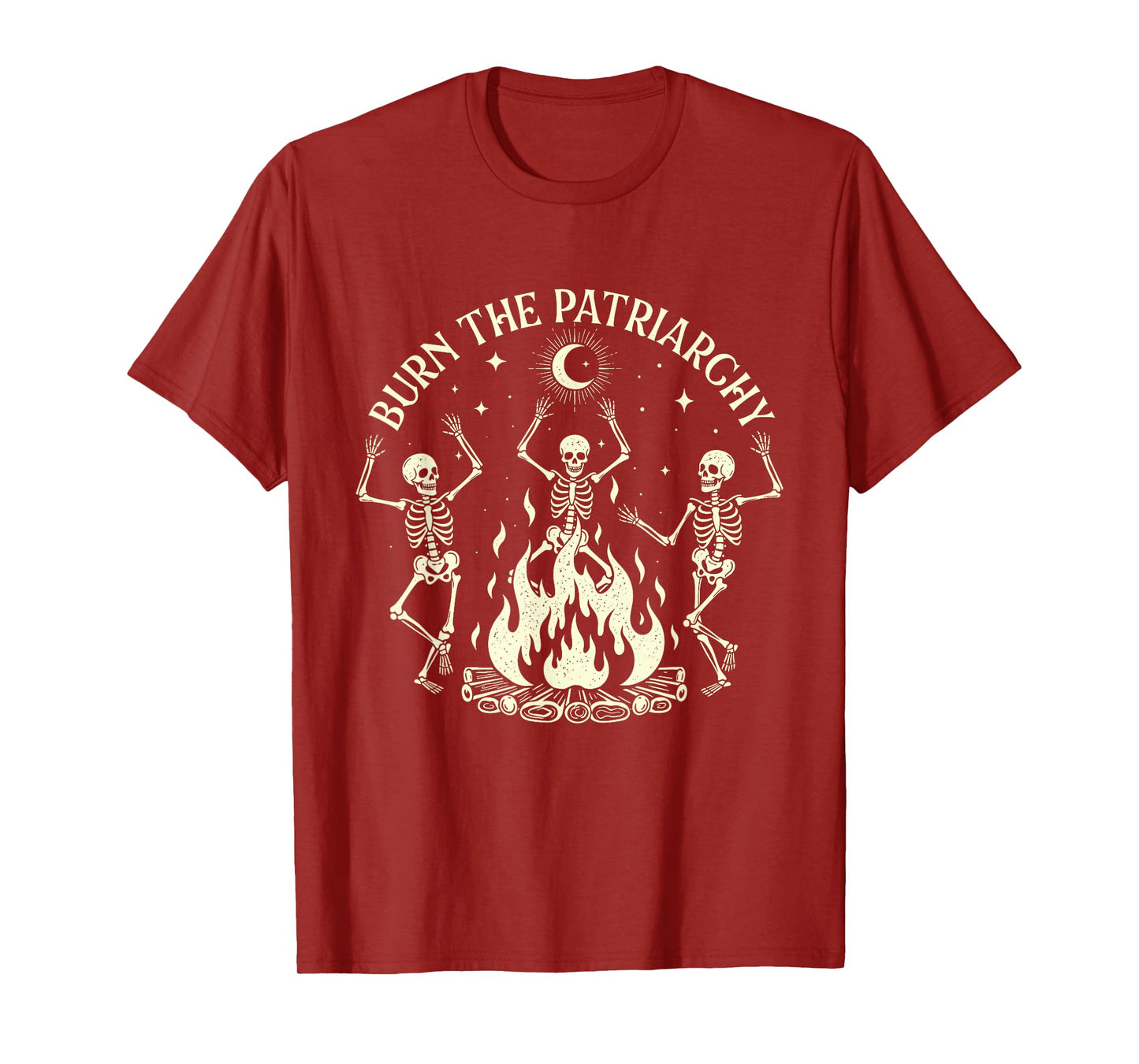 Burn The Patriarchy - Spooky Halloween Feminist Feminism T-Shirt