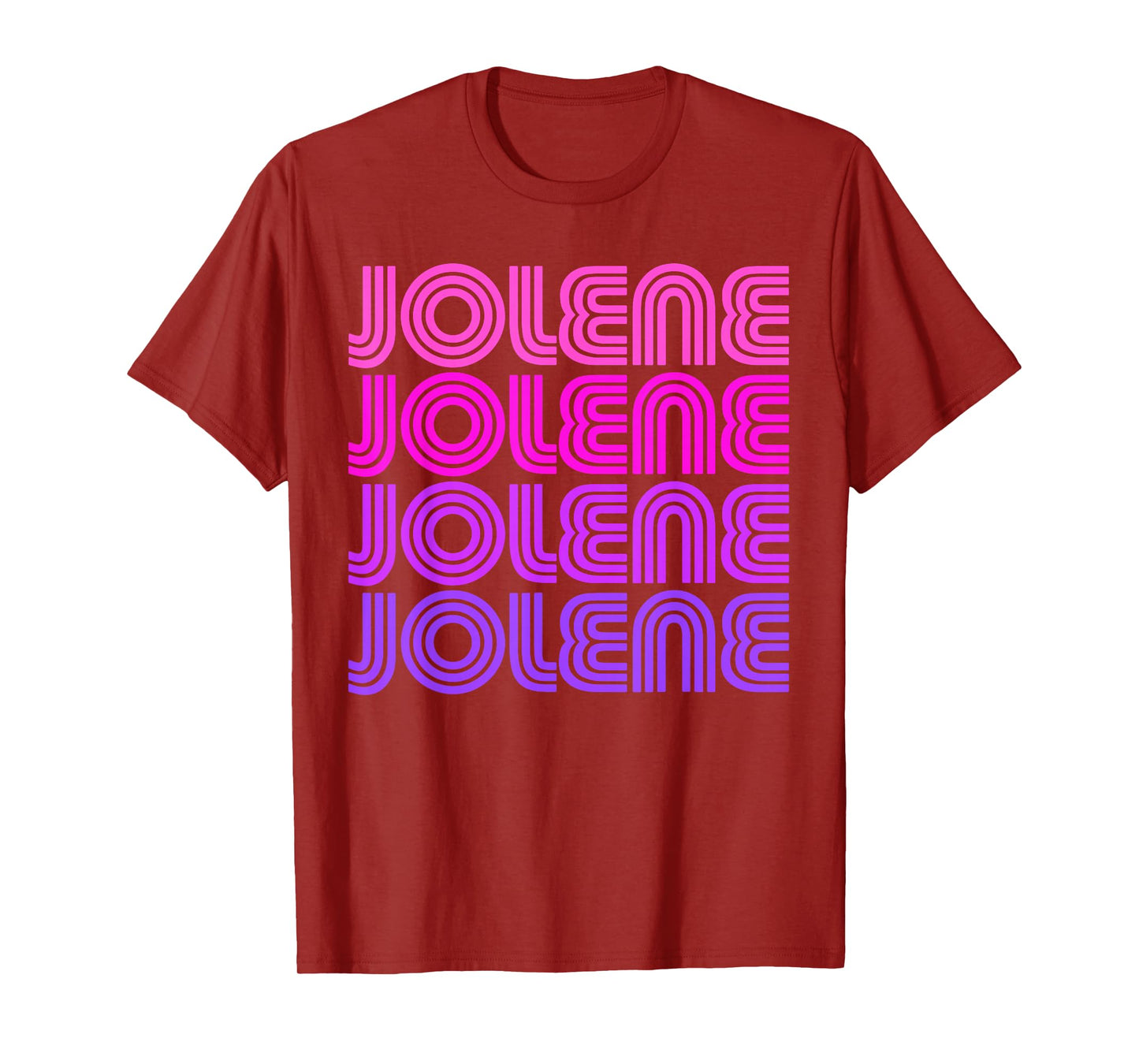 Jolene First Name Jolene Retro Vintage I Love 70s 80s Style T-Shirt