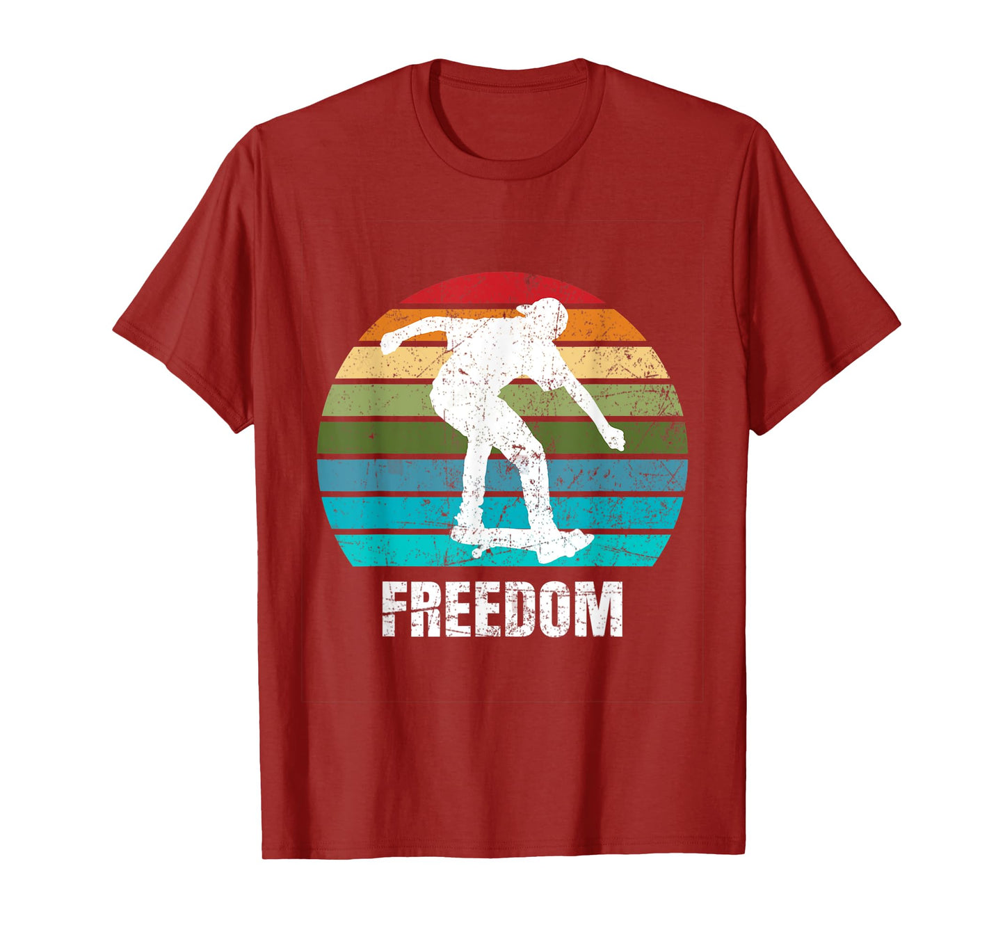 Skateboard means freedom t-shirt