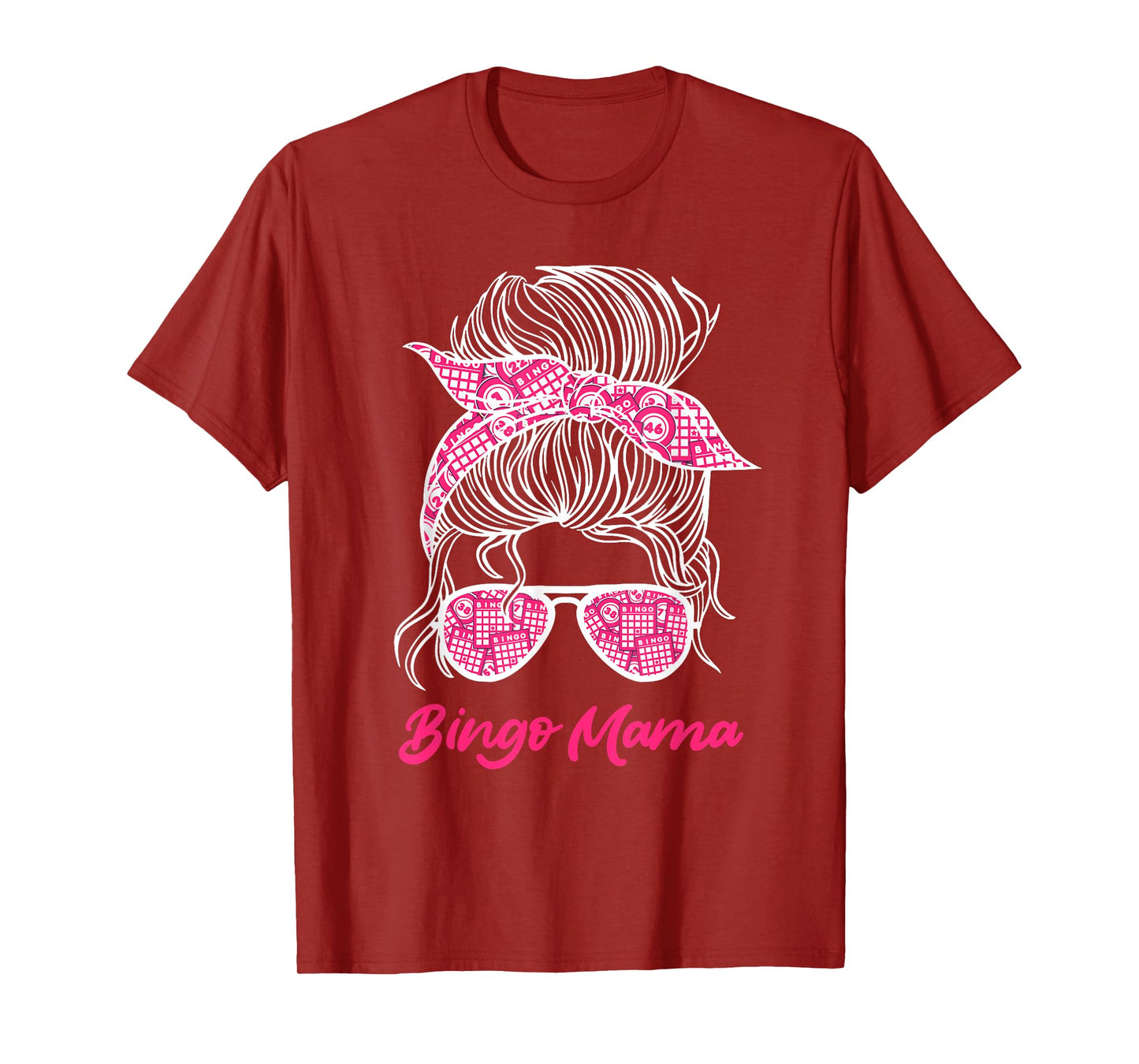 BINGO MOM Bingo Player Mom Bingo Birthday Bingo T-Shirt