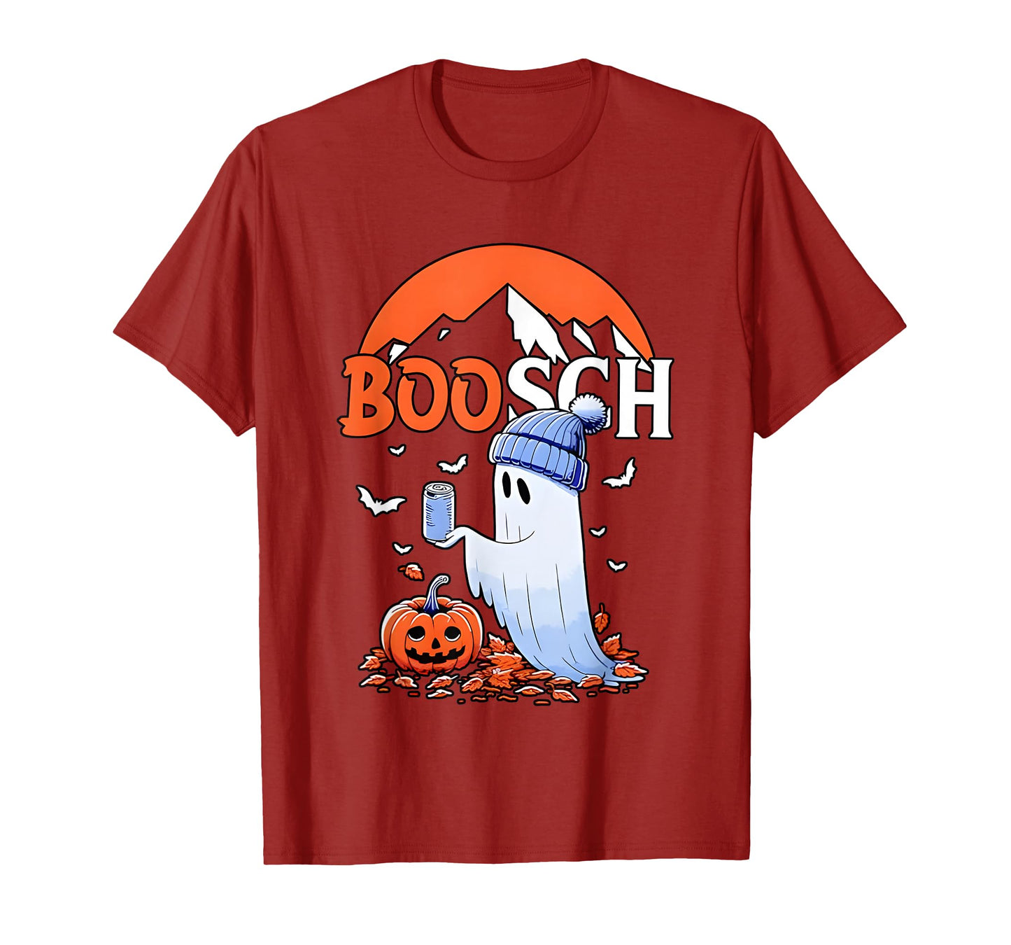 Ghost Boosch Beer Halloween T-Shirt