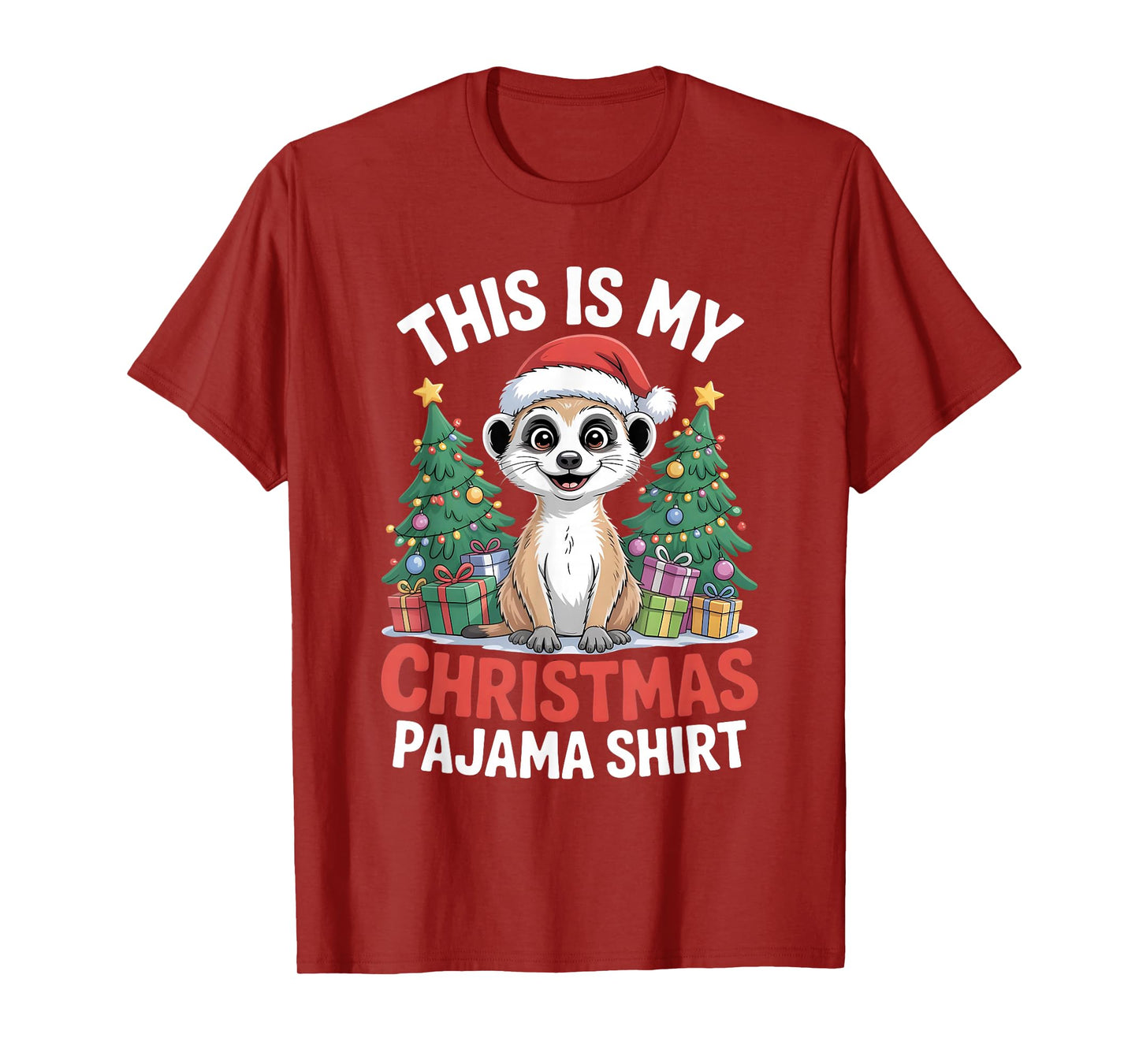 This is My Christmas Pajama Meerkat T-Shirt