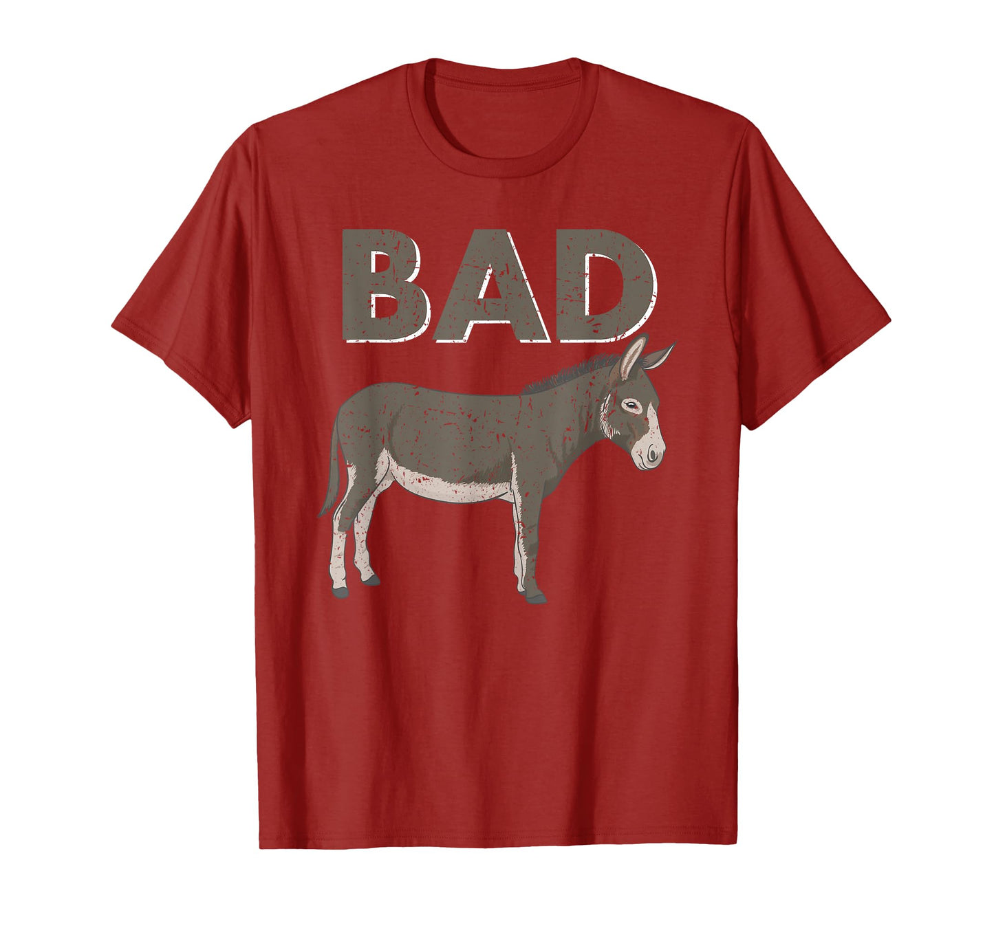 Funny Bad Ass Donkey Gift Idea Shirt T-Shirt