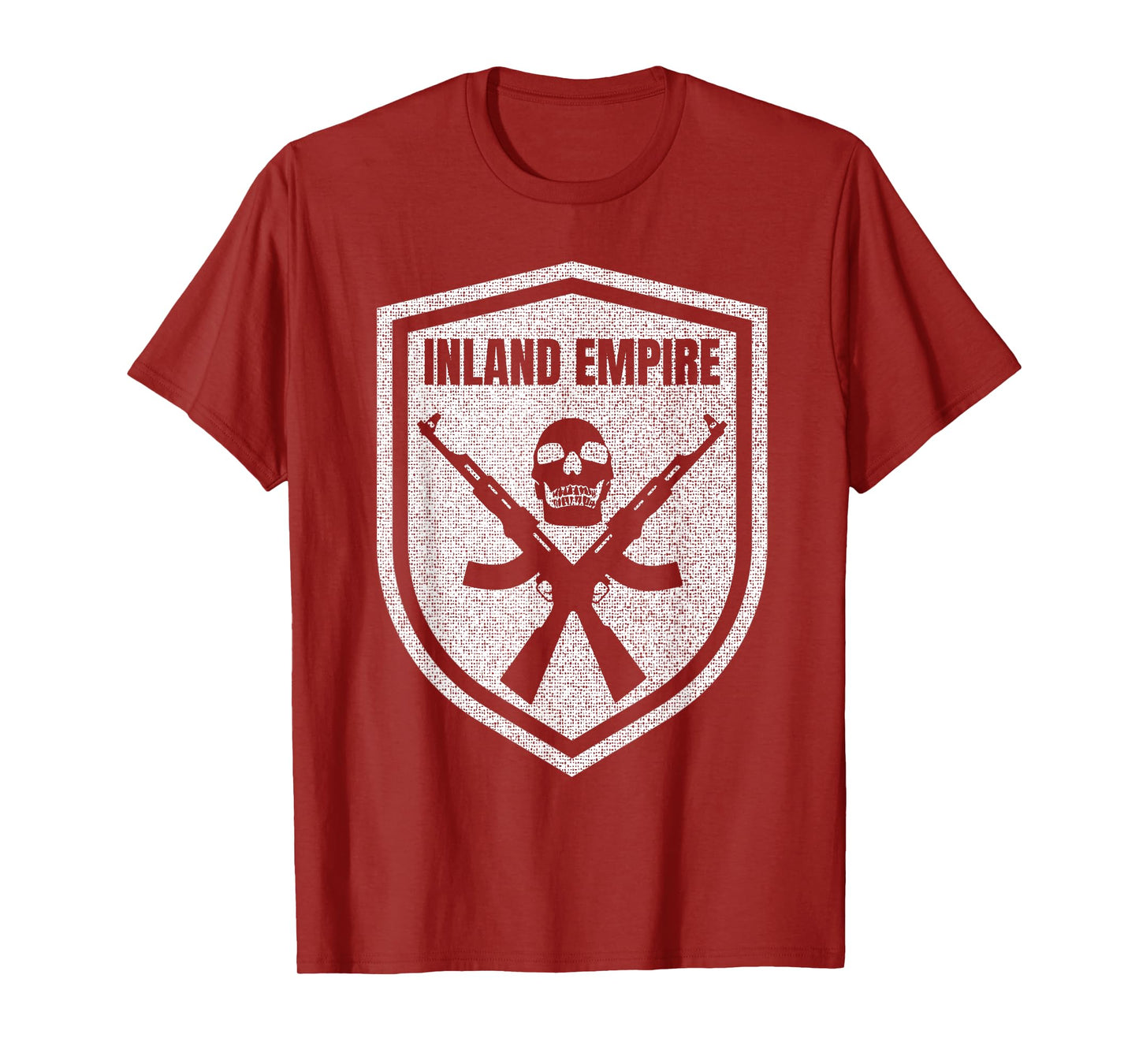 Inland Empire California Skull AK-47 T-Shirt