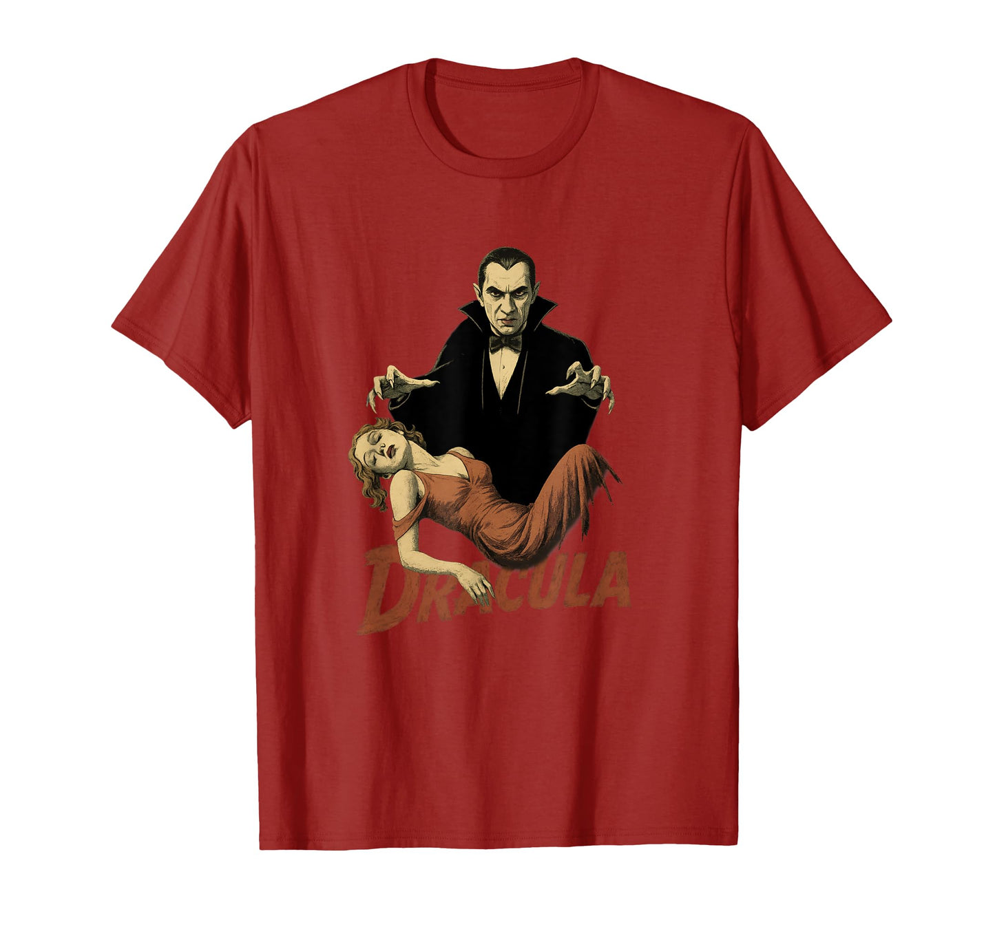 Vintage Dracula Horror Movie - Classic Monster Retro Design T-Shirt