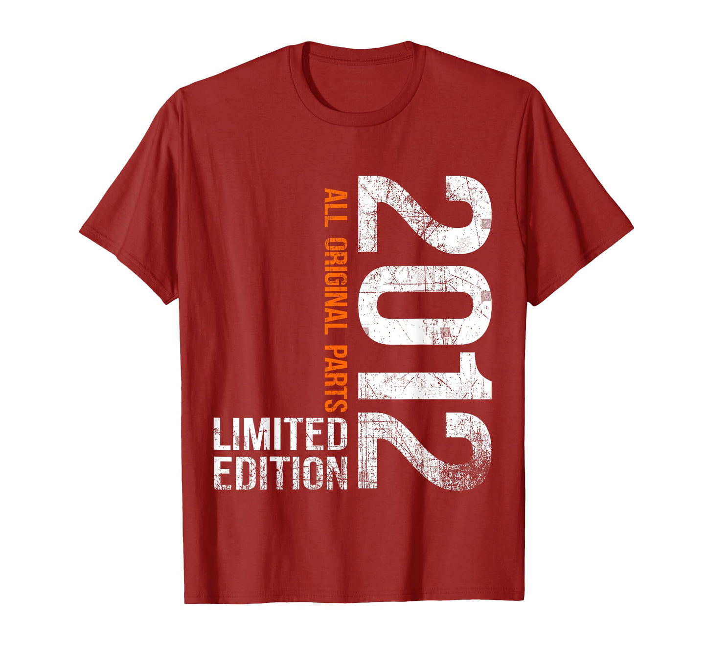Vintage 2012 13th Birthday Gifts Boy Girl 13 Years Old T-Shirt