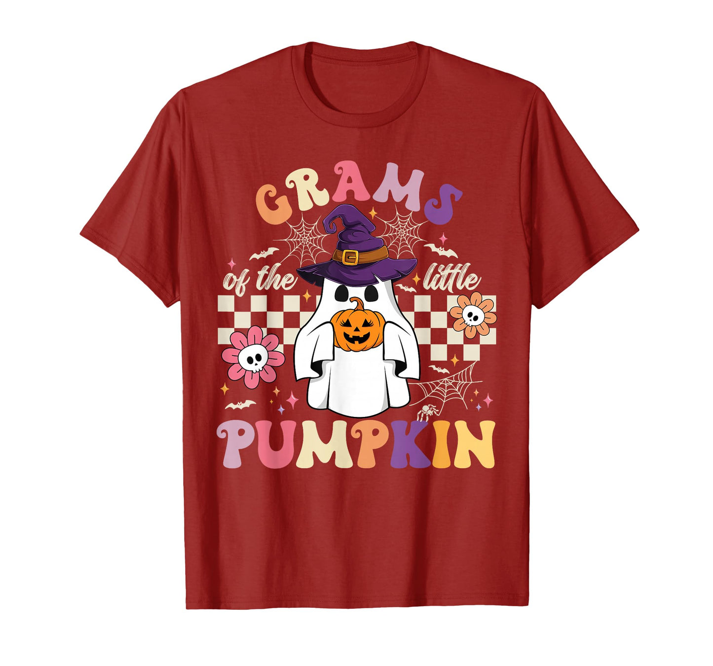 Grams of The Little Pumpkin Halloween Spooky Ghost T-Shirt