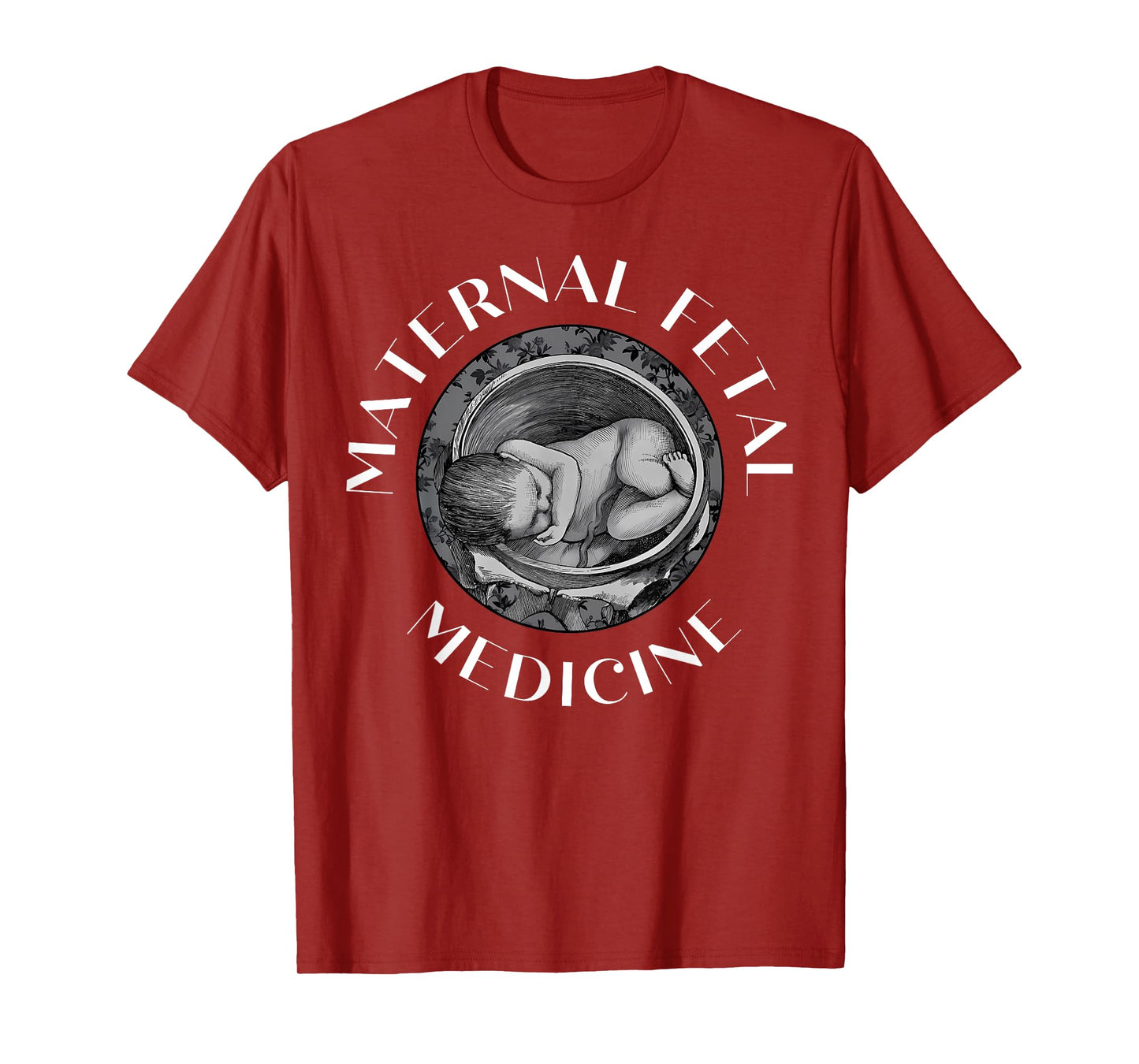 Vintage Anatomy Maternal Fetal Medicine MFM Nurse OBGYN T-Shirt