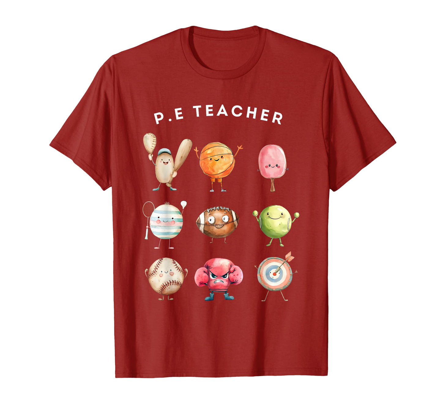 Physical Education Teacher PE Teacher Specials Back School Men Women T-Shirt
