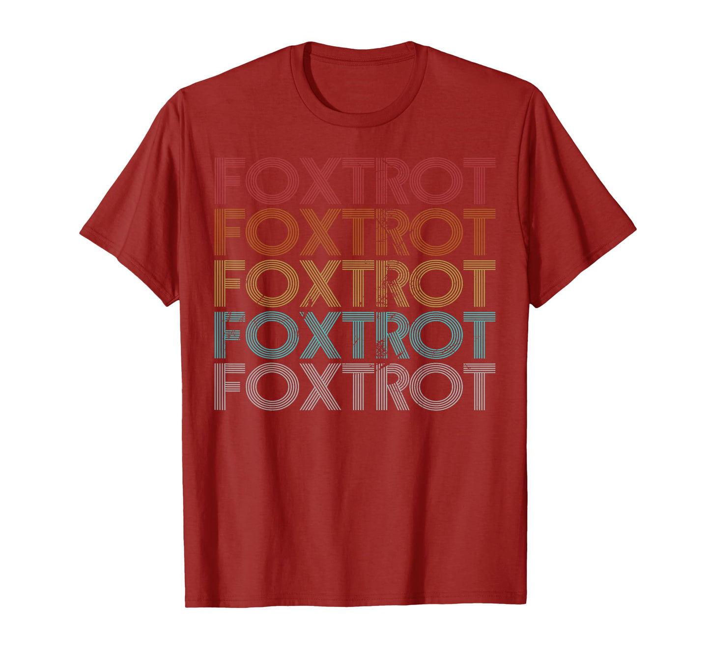 Retro Vintage Foxtrot T-Shirt