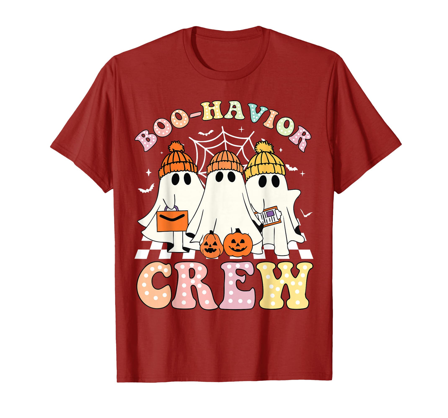 Boo Havior Crew Behavior Analyst Halloween ABA RBT T-Shirt