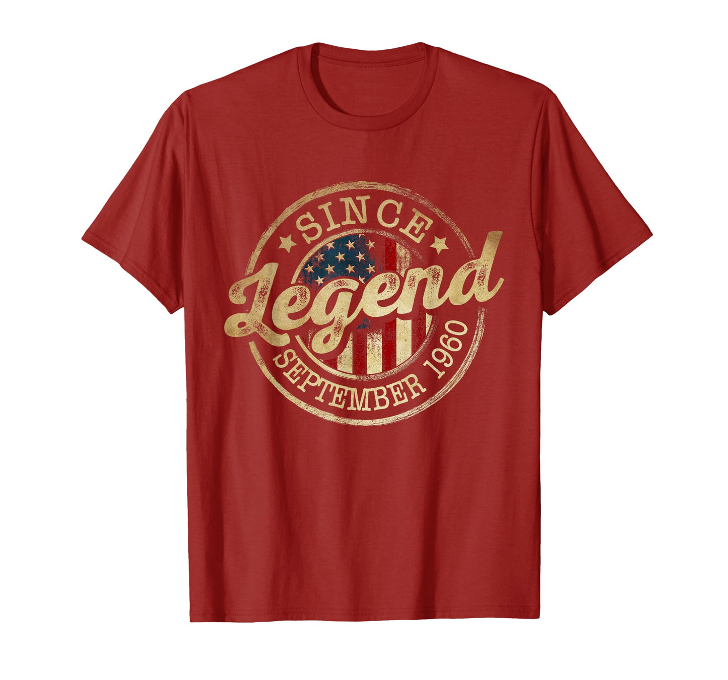Legend Since September 1960 Vintage 65th Birthday Classic T-Shirt