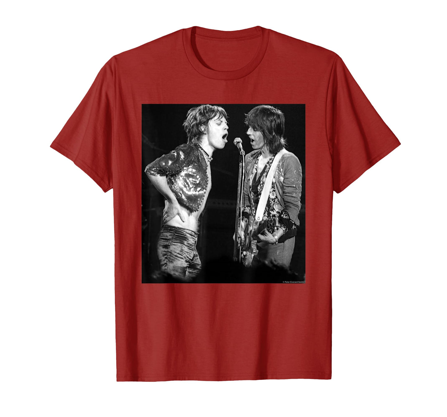 Mick Jagger Keith Richards Rolling Stones By Everard Smith T-Shirt