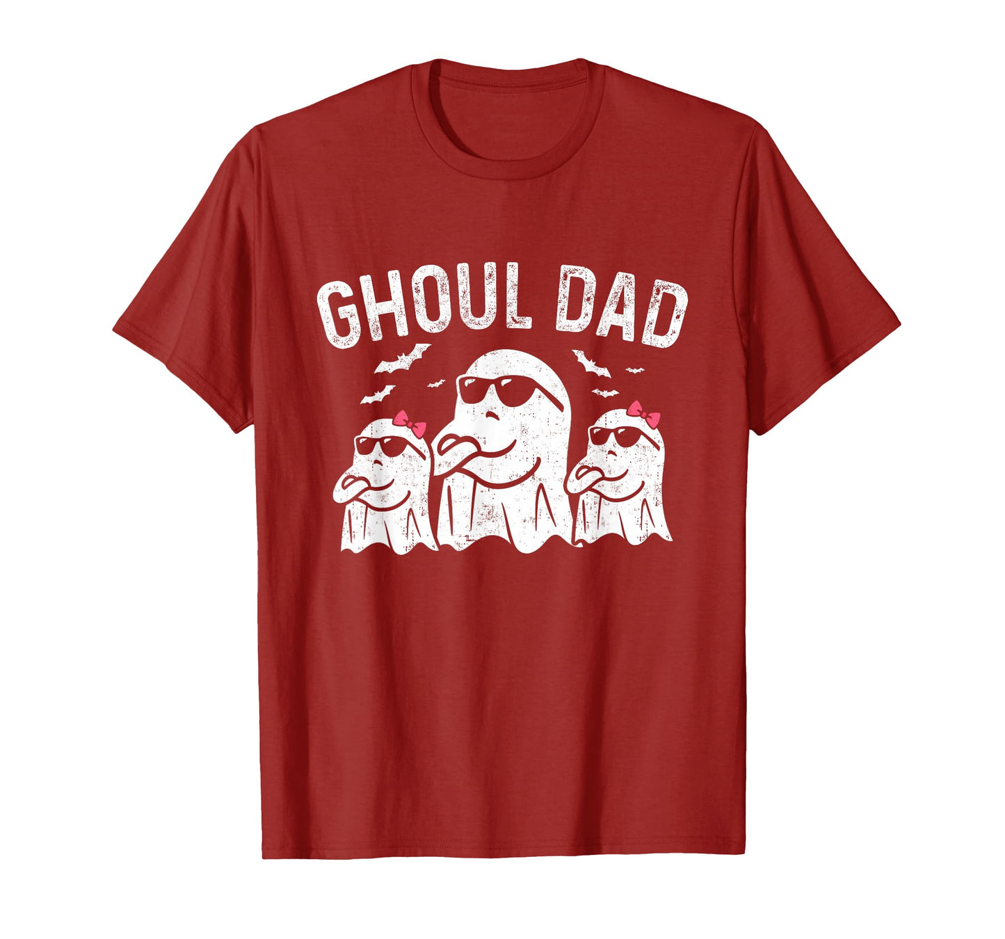 Ghoul Dad Vintage Daddy Ghost Funny Halloween T-Shirt