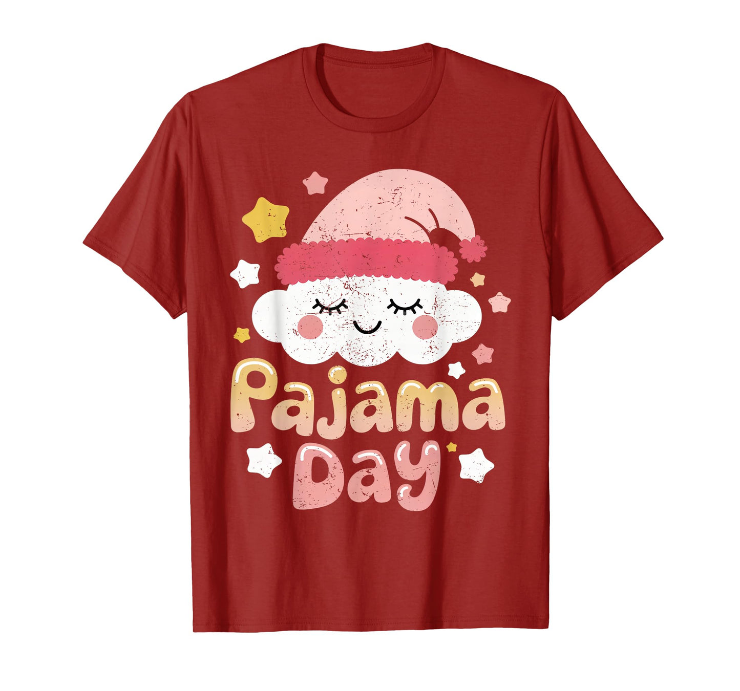 Pajama Day School Spirit Week Fun Cloud Teacher Student Cute T-Shirt