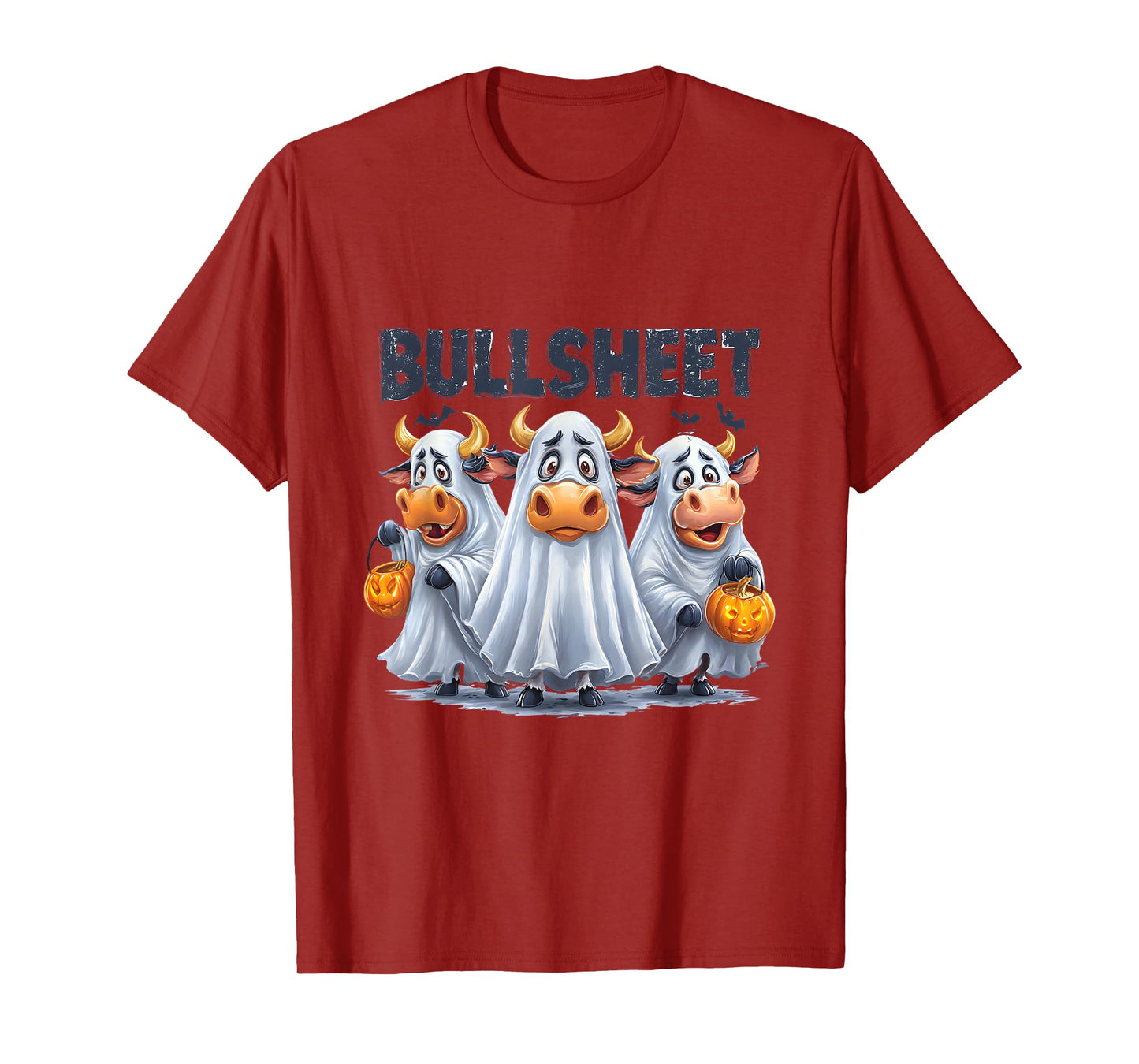 Amazing Spooky Creepy Halloween bullsheet T-Shirt