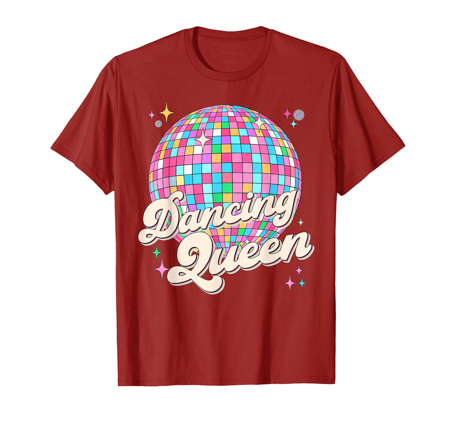 Dancing Queen Shirt Vintage Dancing 70s Women Girl T-Shirt