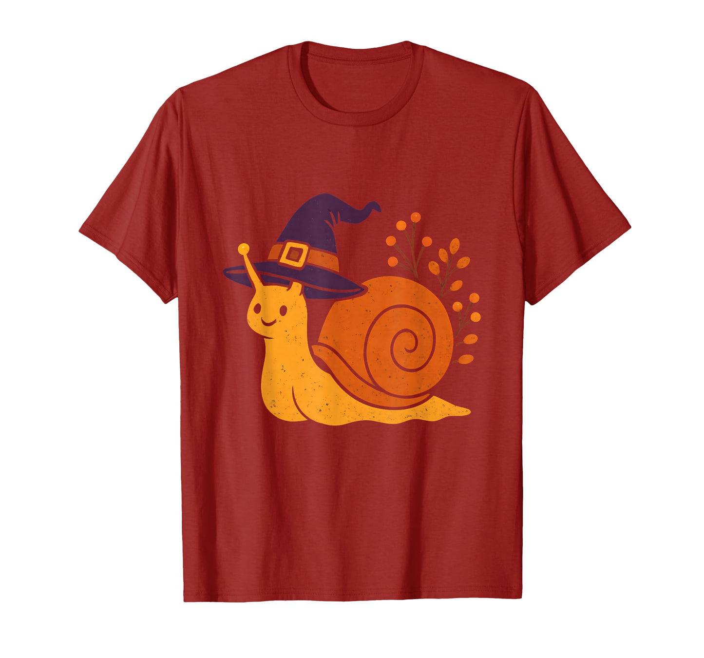 Witch Snail Halloween T-Shirt
