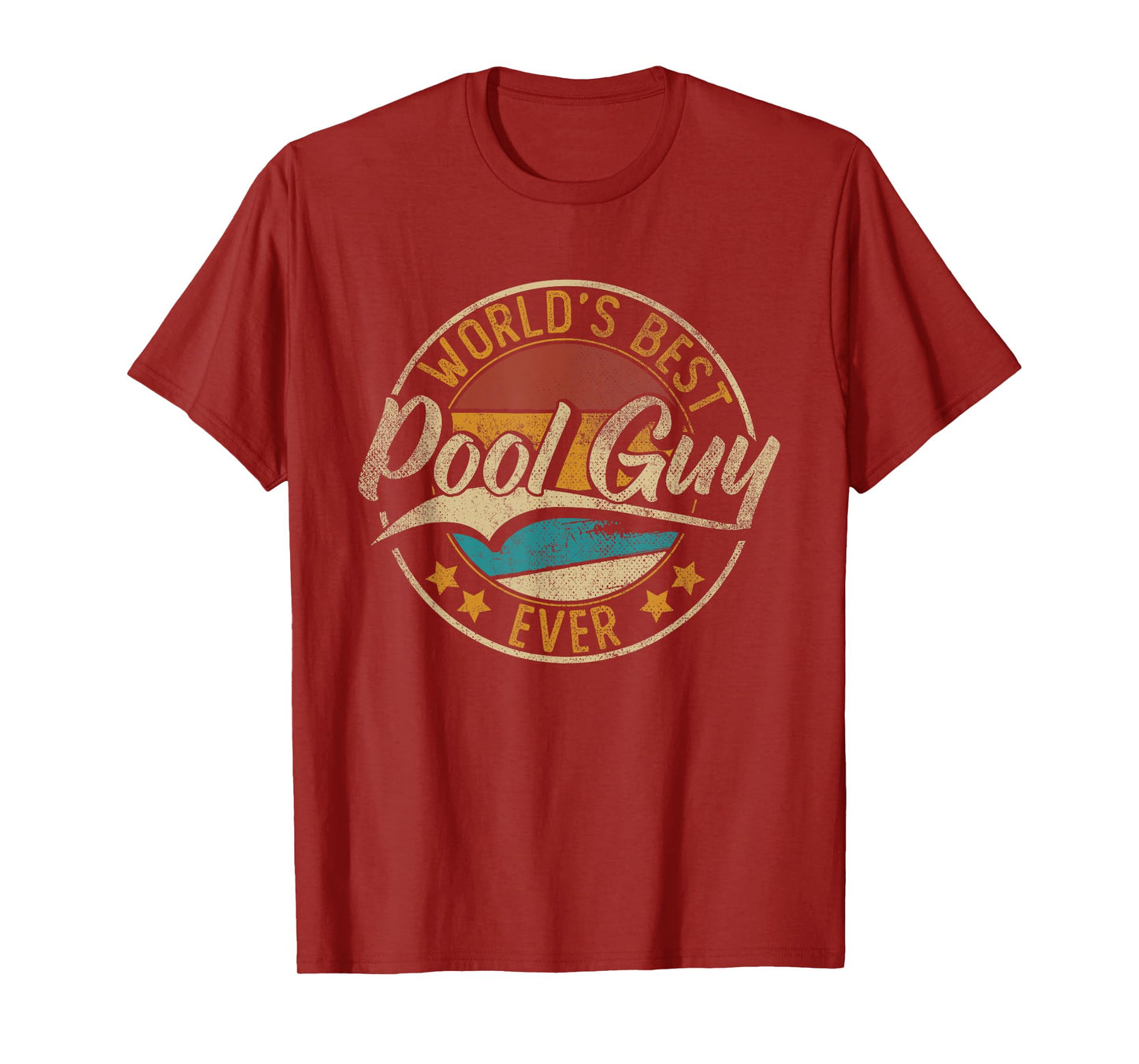 Worlds Best Pool Guy | Pool Maintenance | Swimming Pool T-Shirt