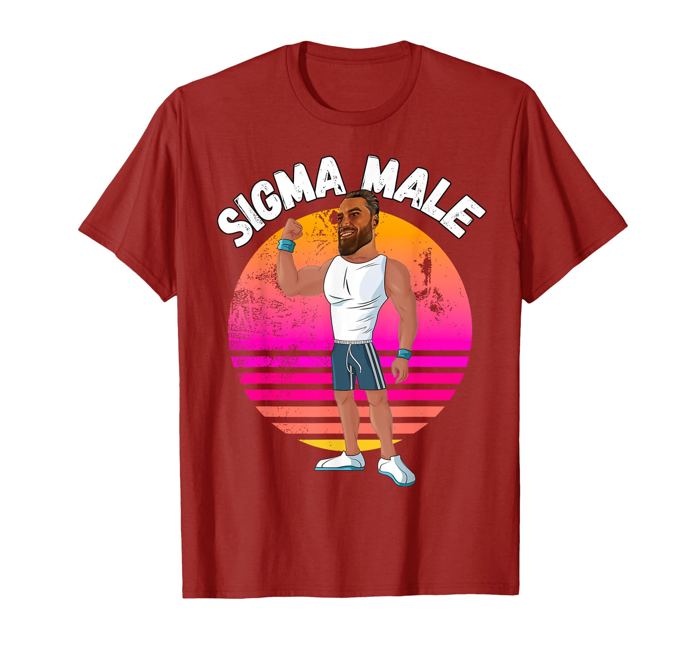 Gigachad Sigma Male Bodybuilder Giga Chad Sigma Grindset T-Shirt