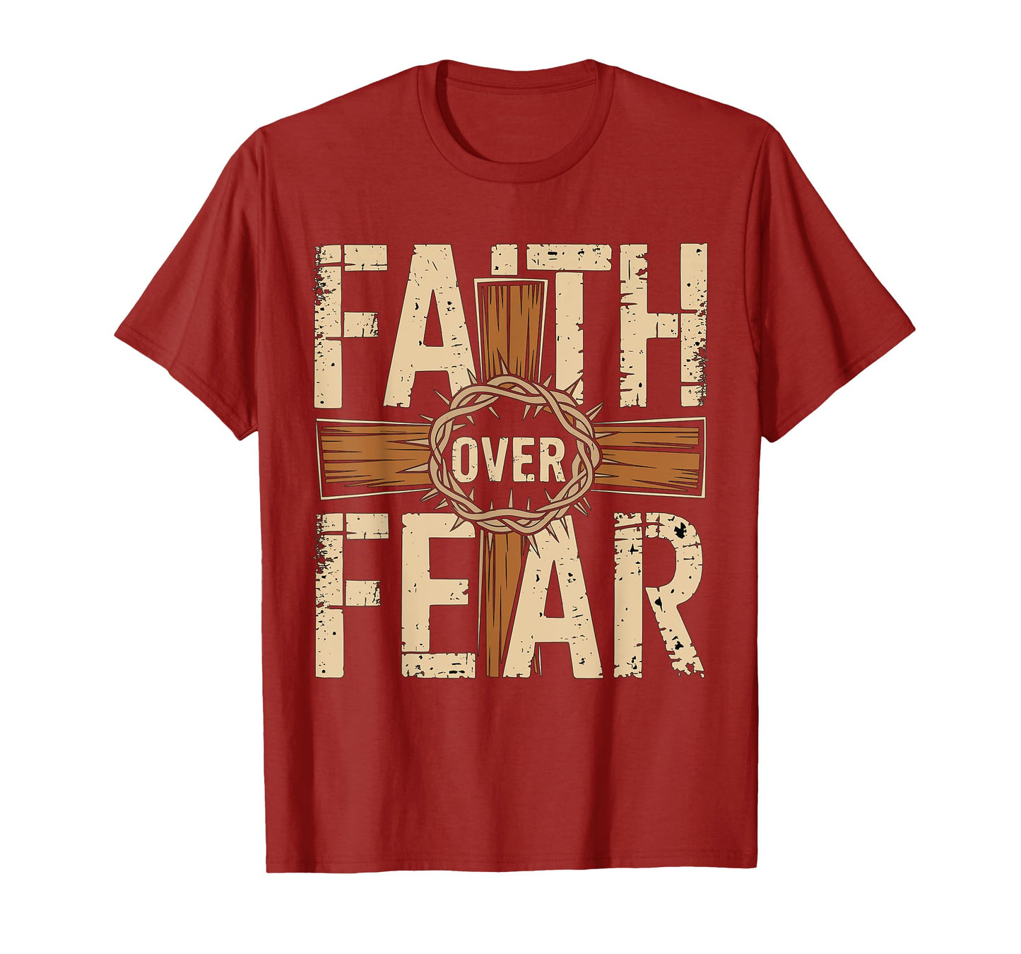 Faith over Fear Christian T-Shirt