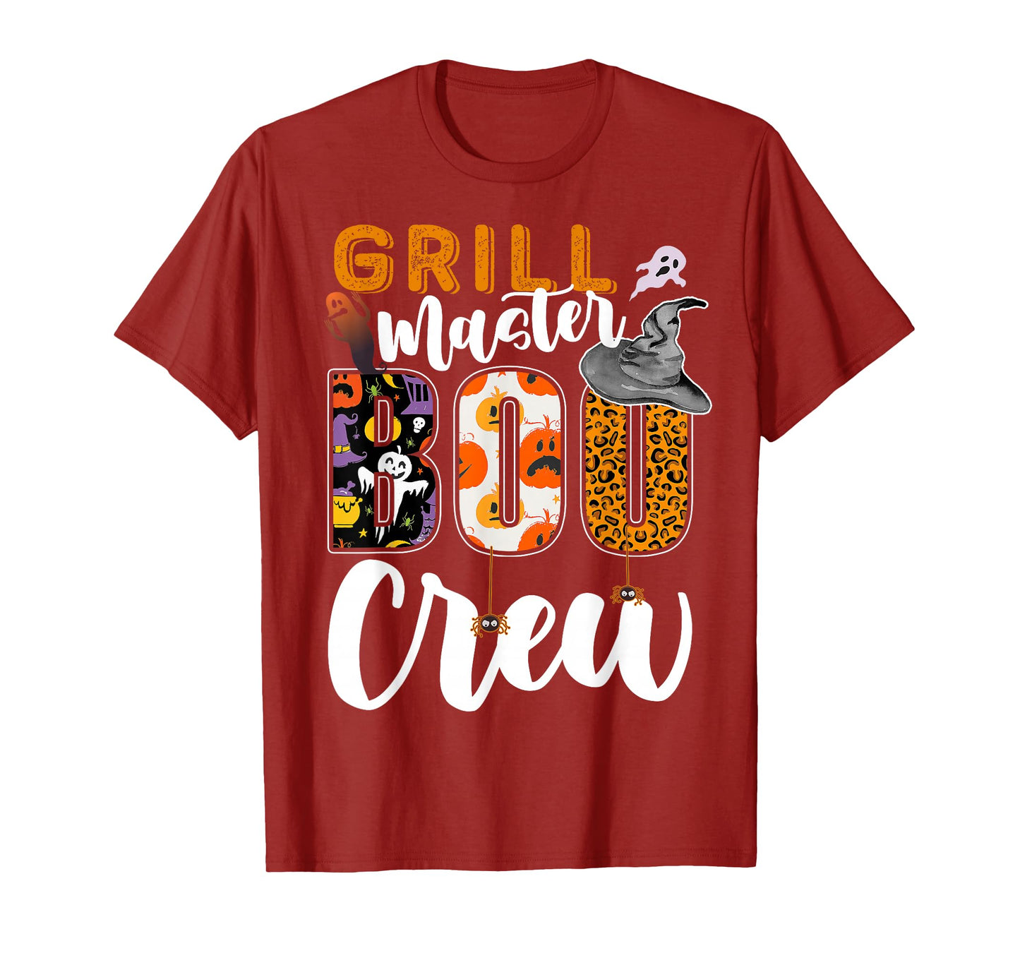 Grill Master Boo Crew Halloween Match Pitmaster T-Shirt