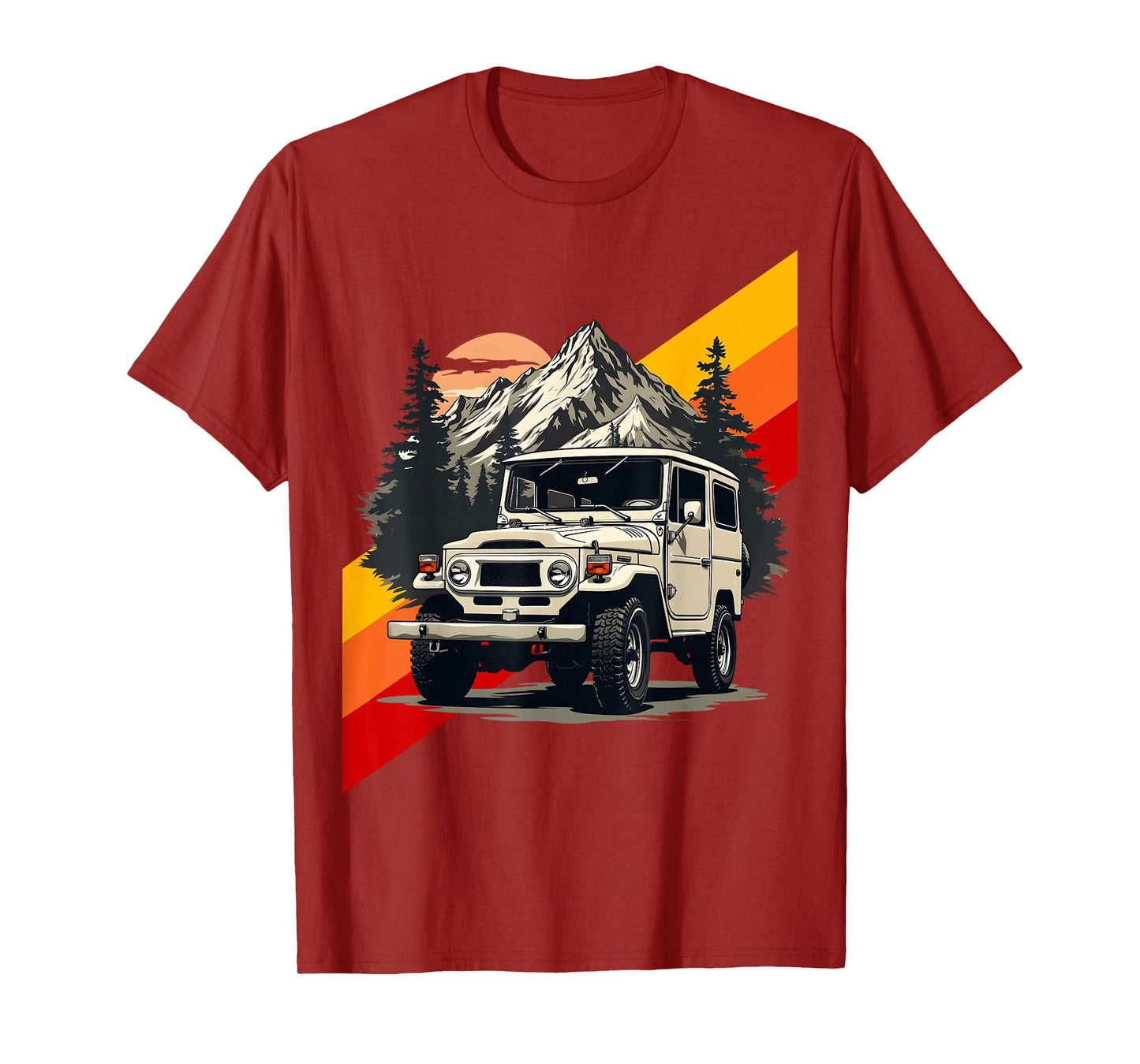 Cruiser 40 Series Mountain Offroad 4 Wheel Drive 4wd FJ T-Shirt