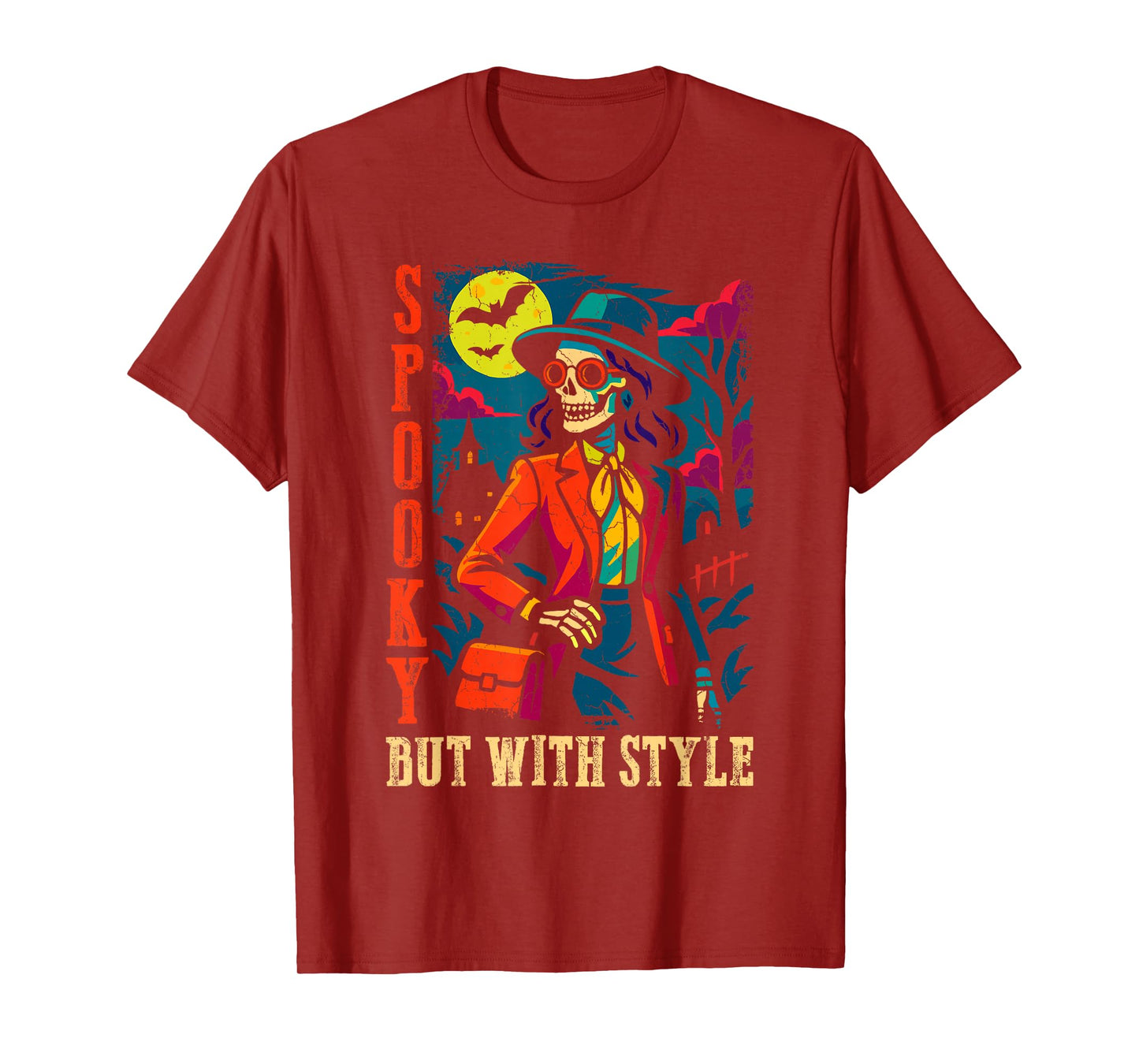 Spooky But with Style Halloween Spooky Haunted Season T-Shirt