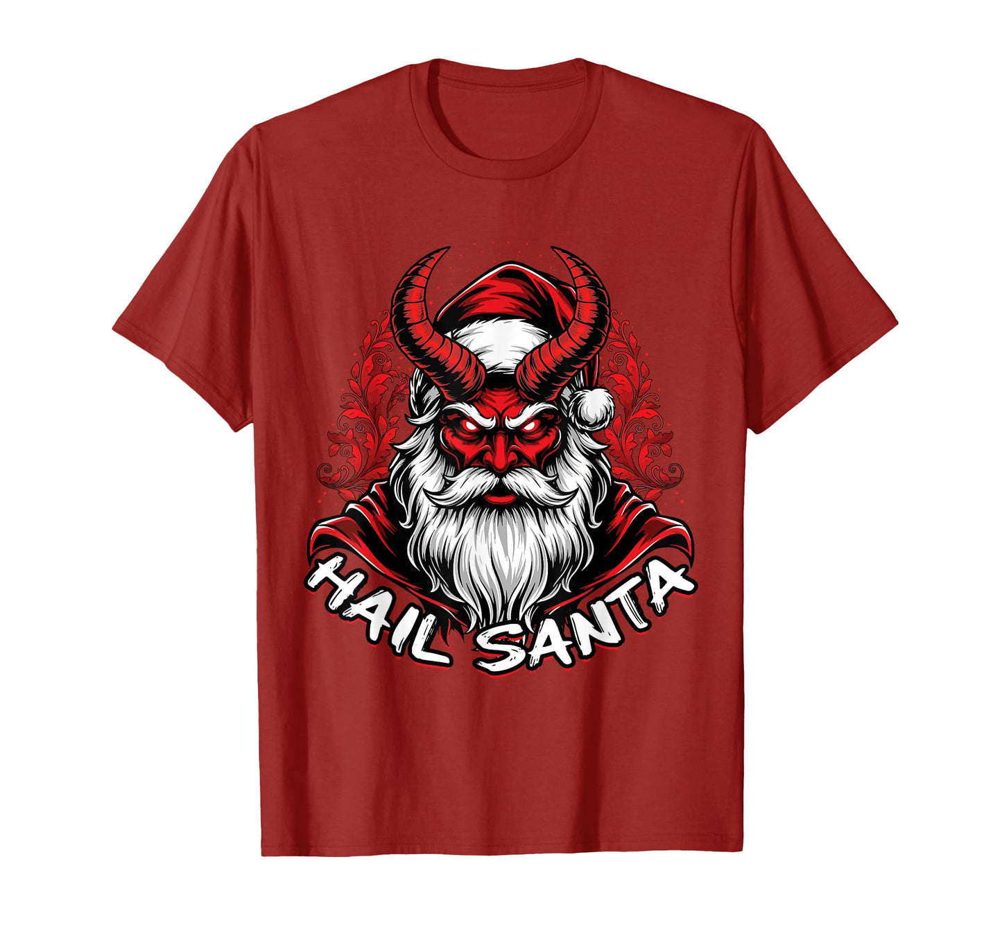 Hail Santa Pagan Happy Solstice Anti Christmas Horror T-Shirt