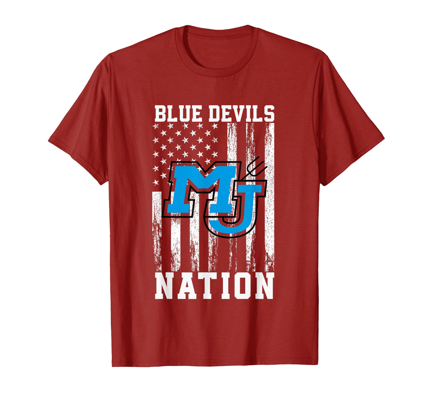 Mortimer Jordan Blue Devils Logo Nation HS T-Shirt