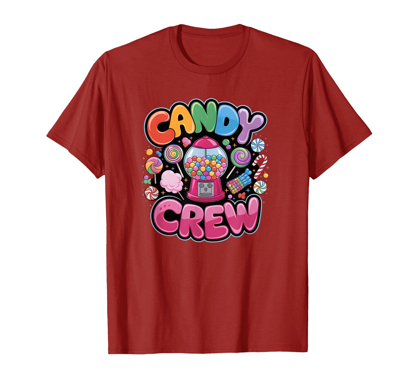 Candy Crew Candy Land Decorations Sweetie Candy Squad T-Shirt