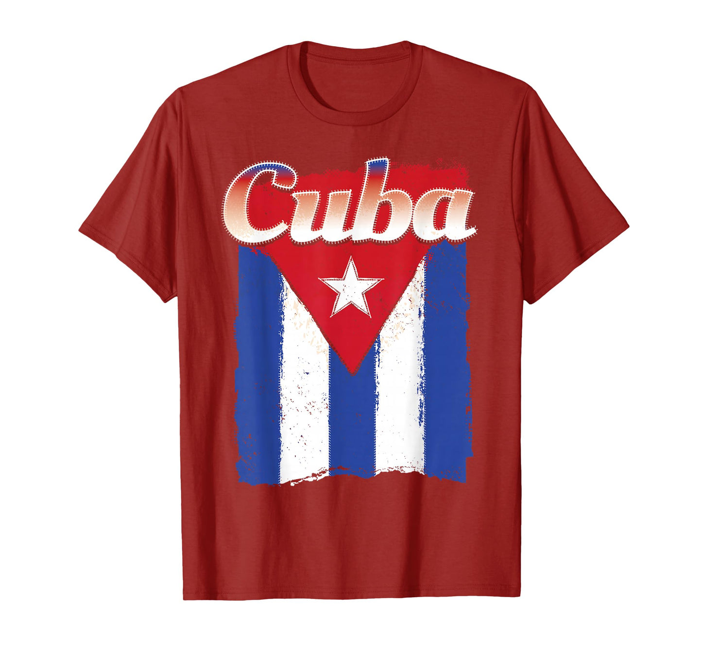 Cuban Flag Shirt Cuba Hispanic Heritage Month Patriotic T-Shirt