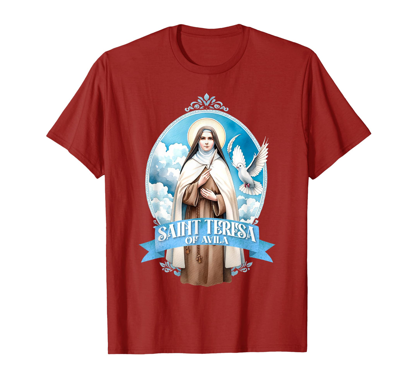 St Teresa of Avila Interior Castle Catholic Patron Saint T-Shirt