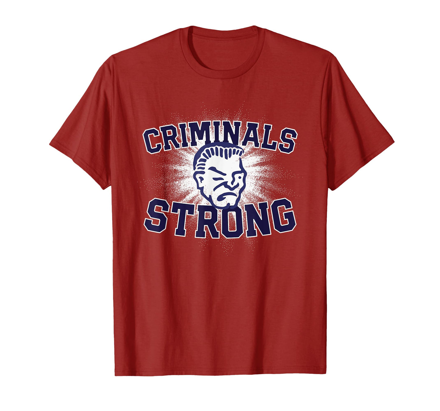 Yuma Criminals Logo Strong Flag HS T-Shirt