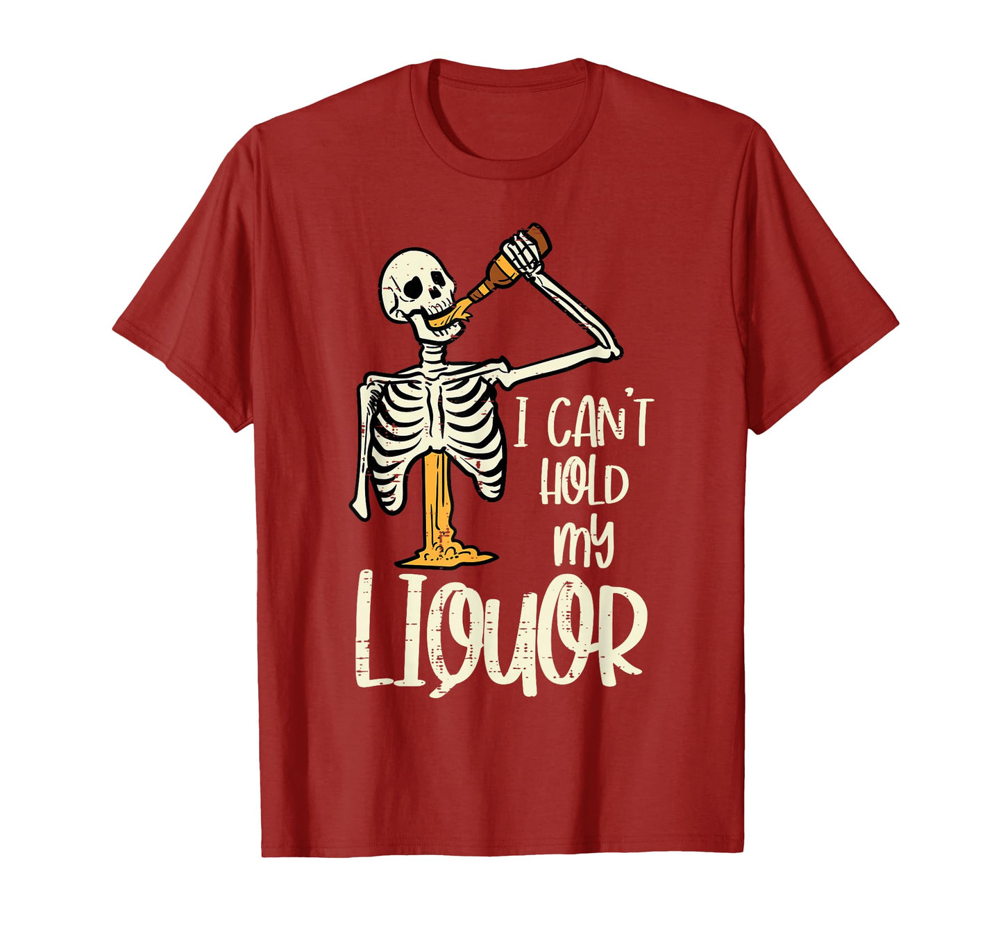 Halloween Cant Hold My Skeleton Funny Costume Dad Men Women T-Shirt