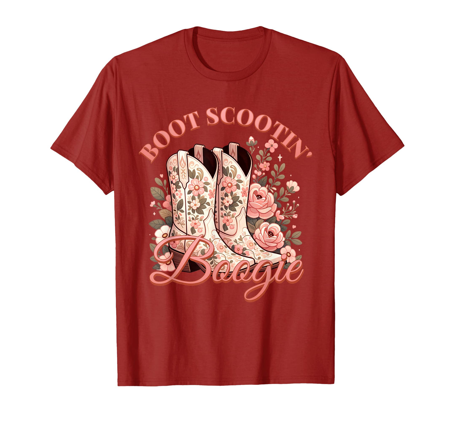 Boot Scootin’ Boogie Retro Vintage Western Cowboys Music T-Shirt