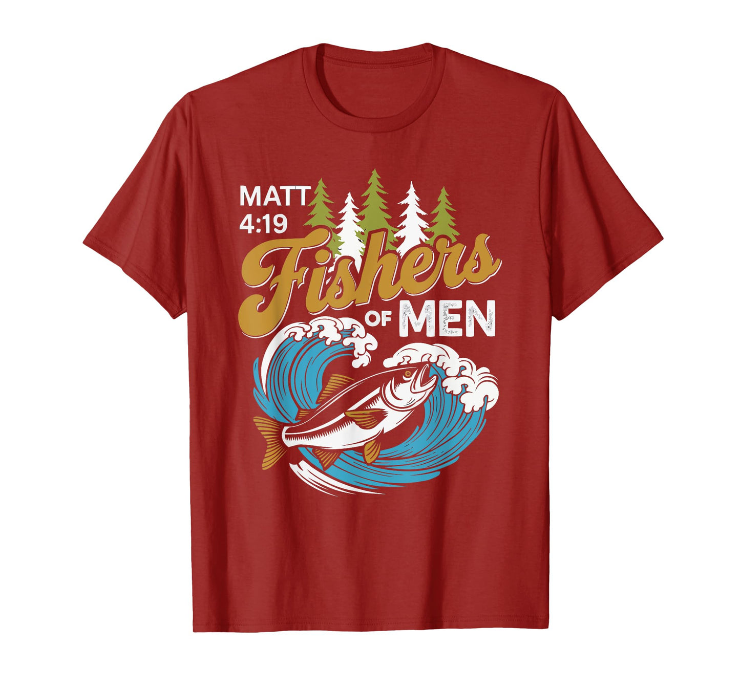 Fishing Jesus Christ Religion Christian Fisher Christianity T-Shirt