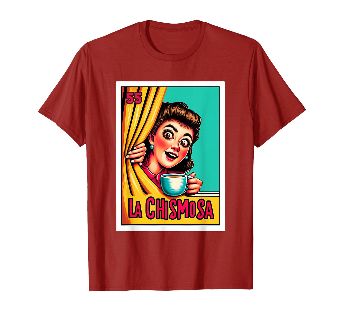 Mexican Lottery Designs Mexican La Chismosa Parody Lottery T-Shirt