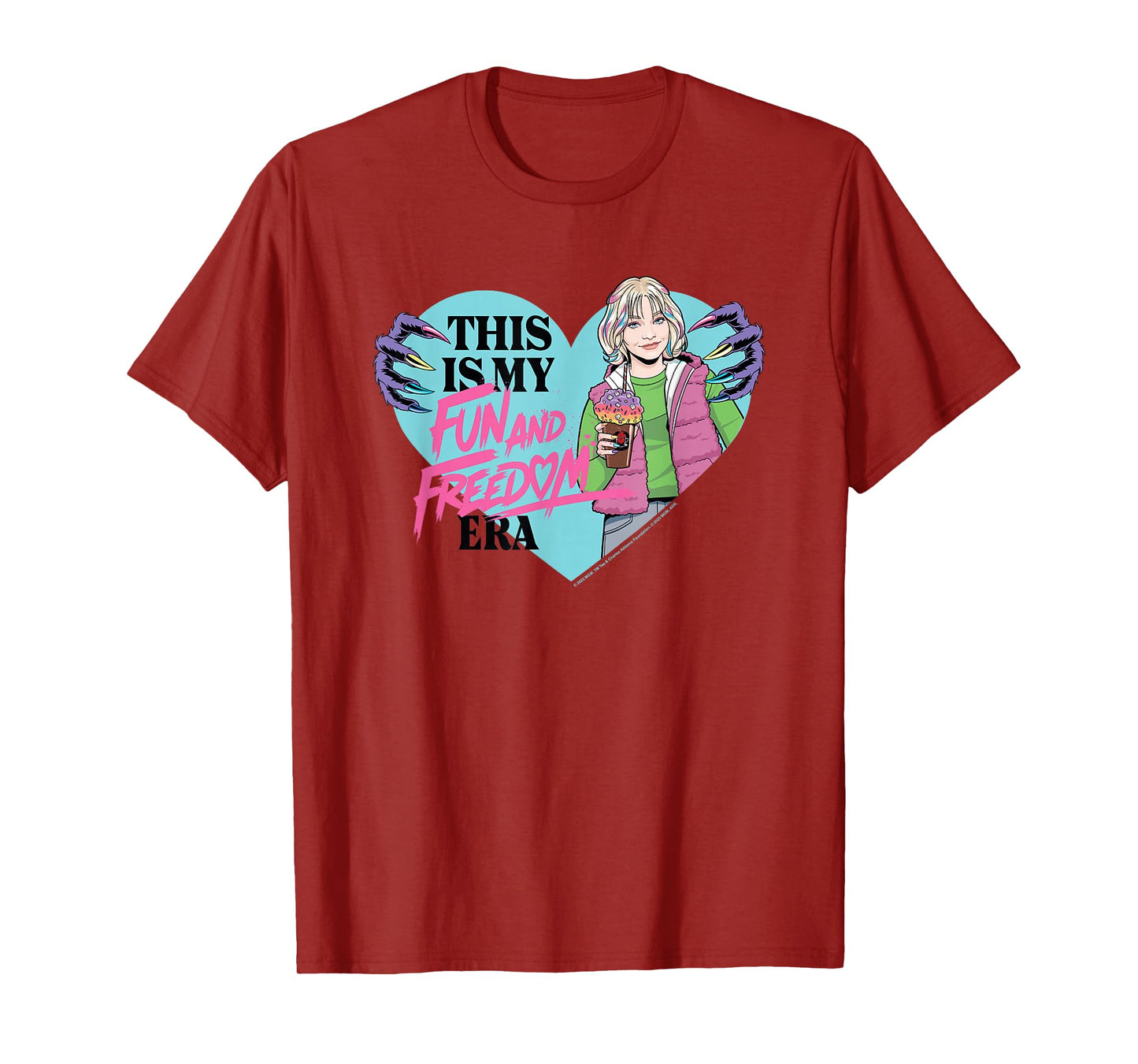 Wednesday Season 2 This is My Fun and Freedom Era Enid Heart T-Shirt