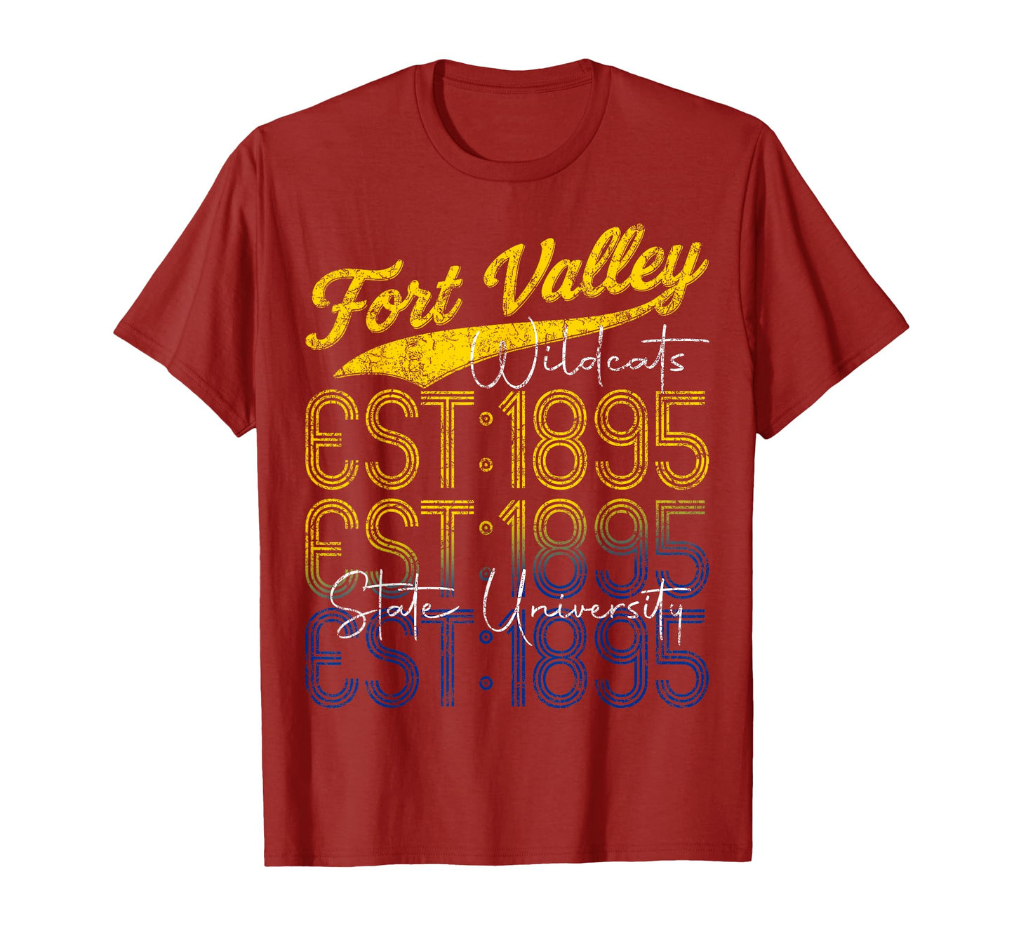 Retro For t State v all Vintage Val ley 130 years Birthday T-Shirt