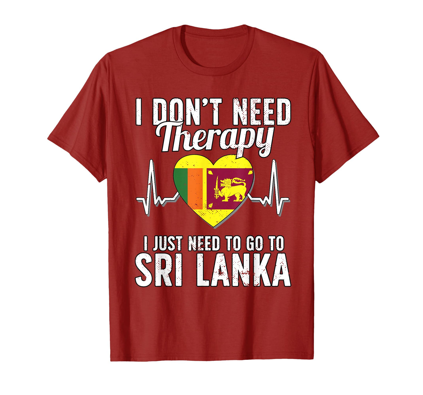 Sri Lanka Flag I Vacation Sri Lanka T-Shirt