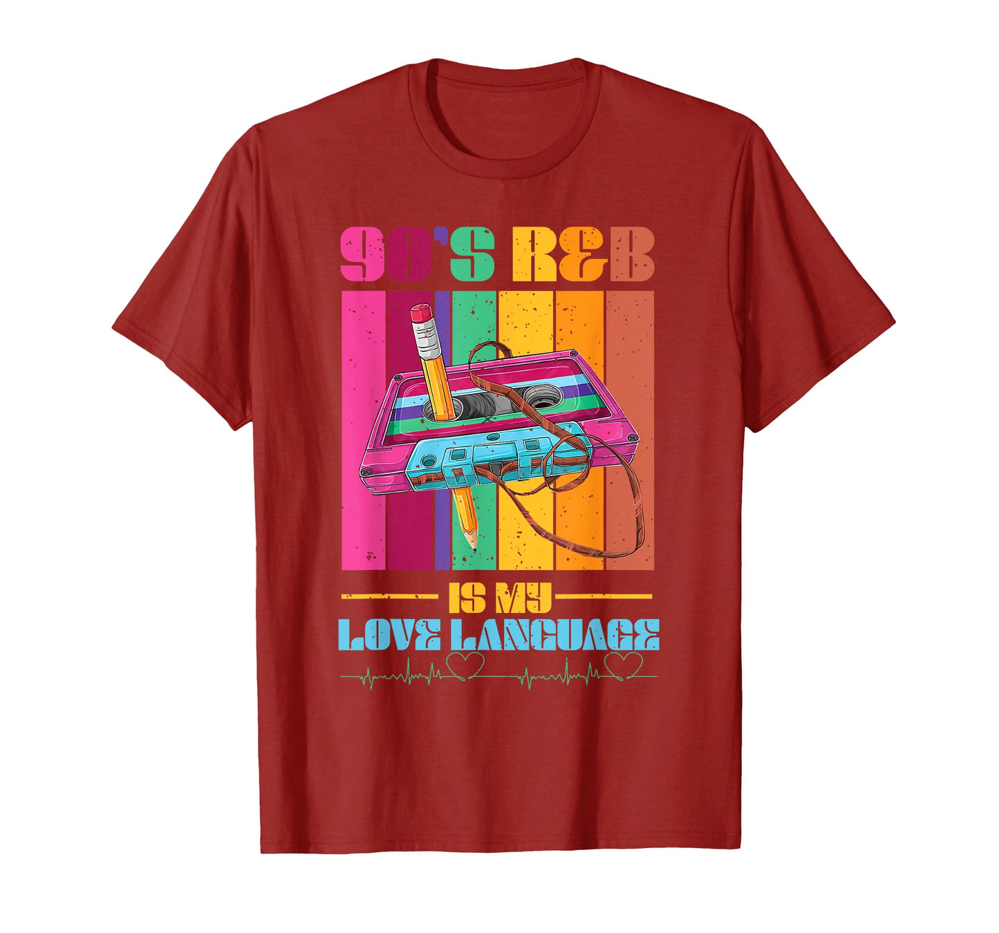 90's R&B Music Lover For Men Women Girl T-Shirt