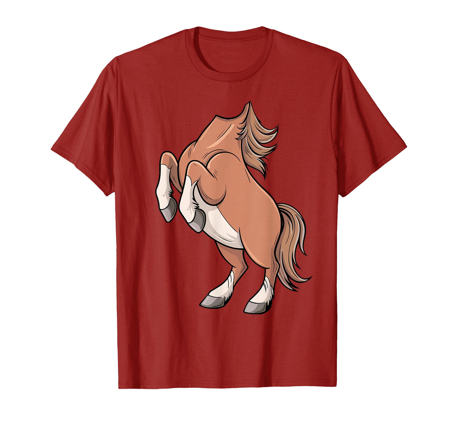 Horse Shirt Adult Kids Men Women Body Horse Costume T-Shirt