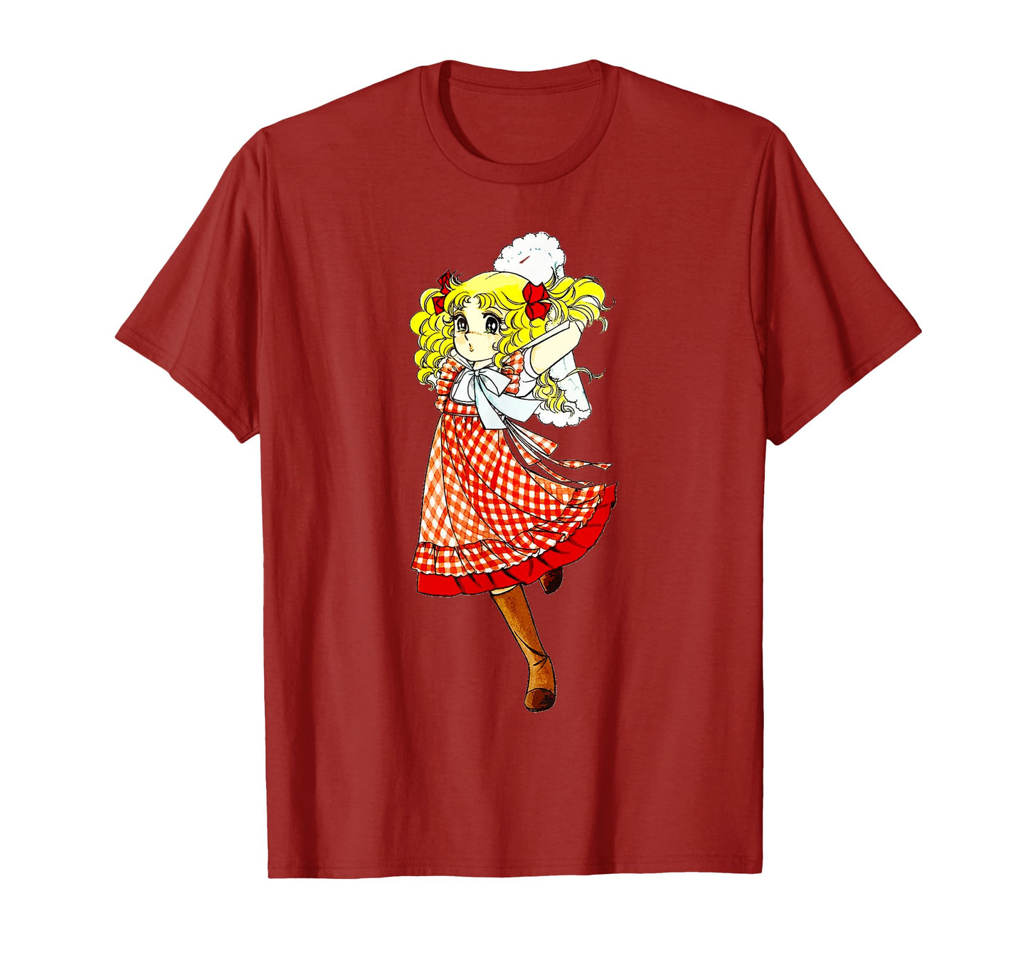 Cartoon Japanese 80s Retro Candy Candy Vintage Anime Manga T-Shirt